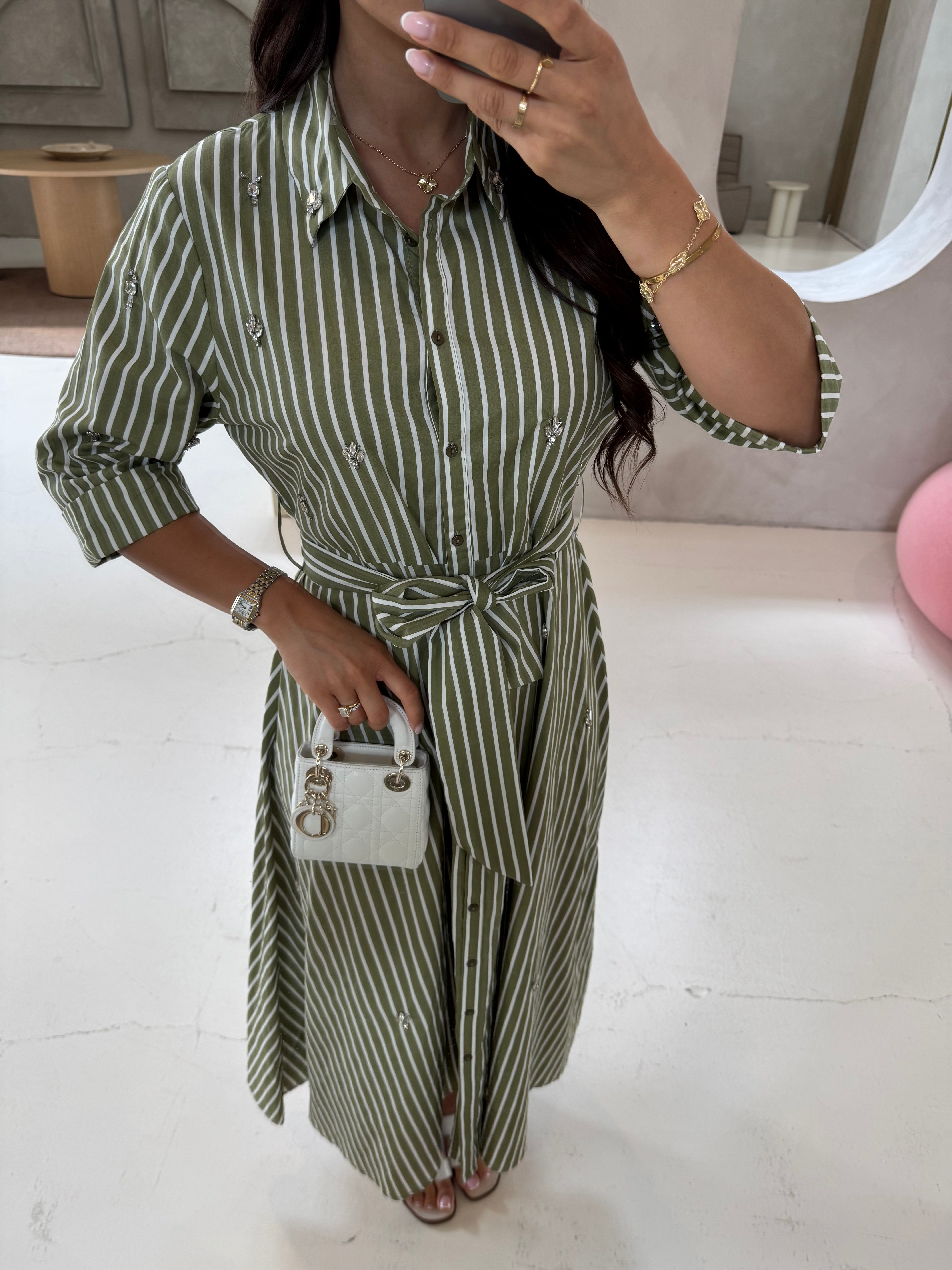 Robe JACQUY kaki GOA