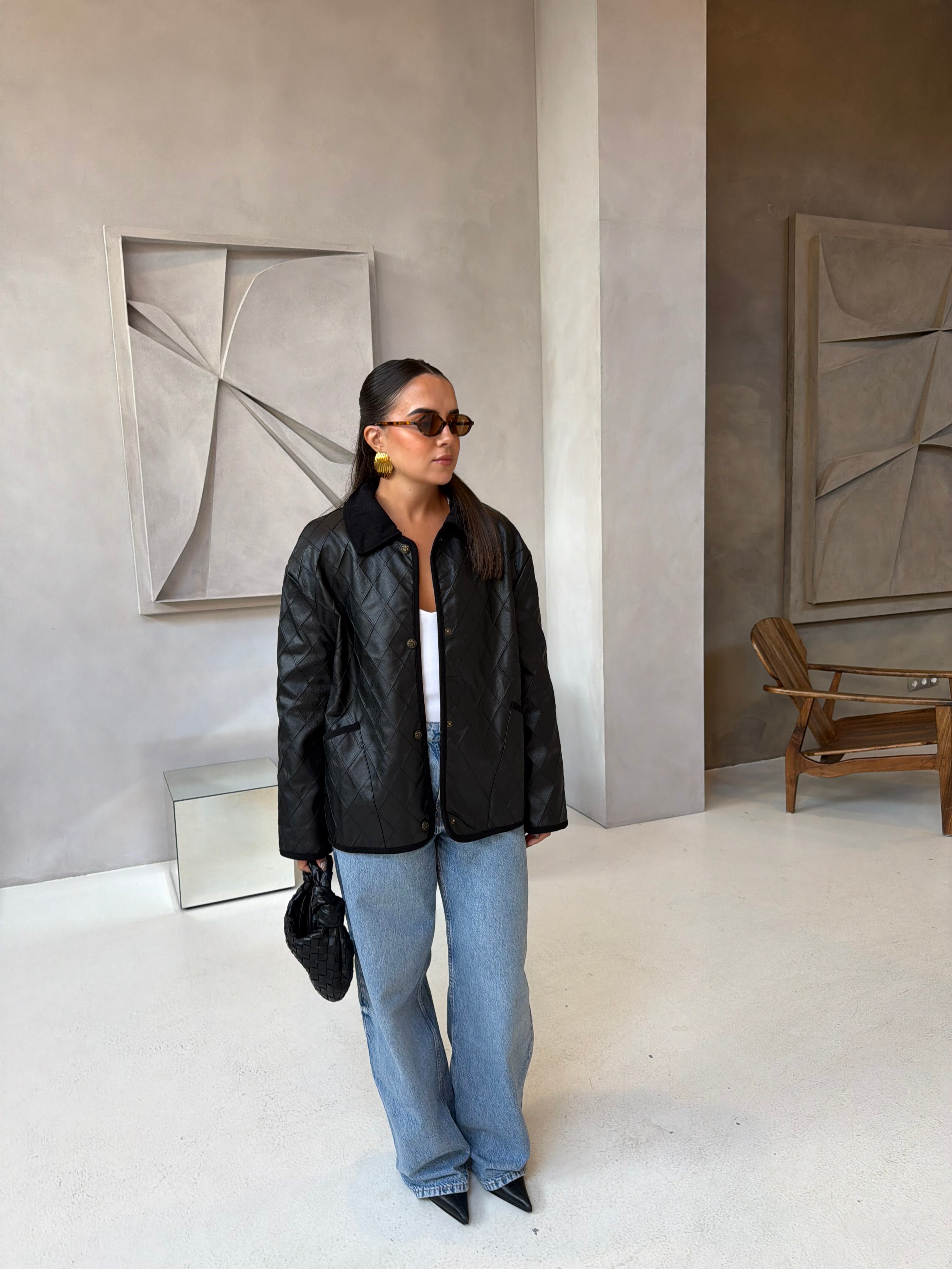 Veste Bo noir (MA25026#)