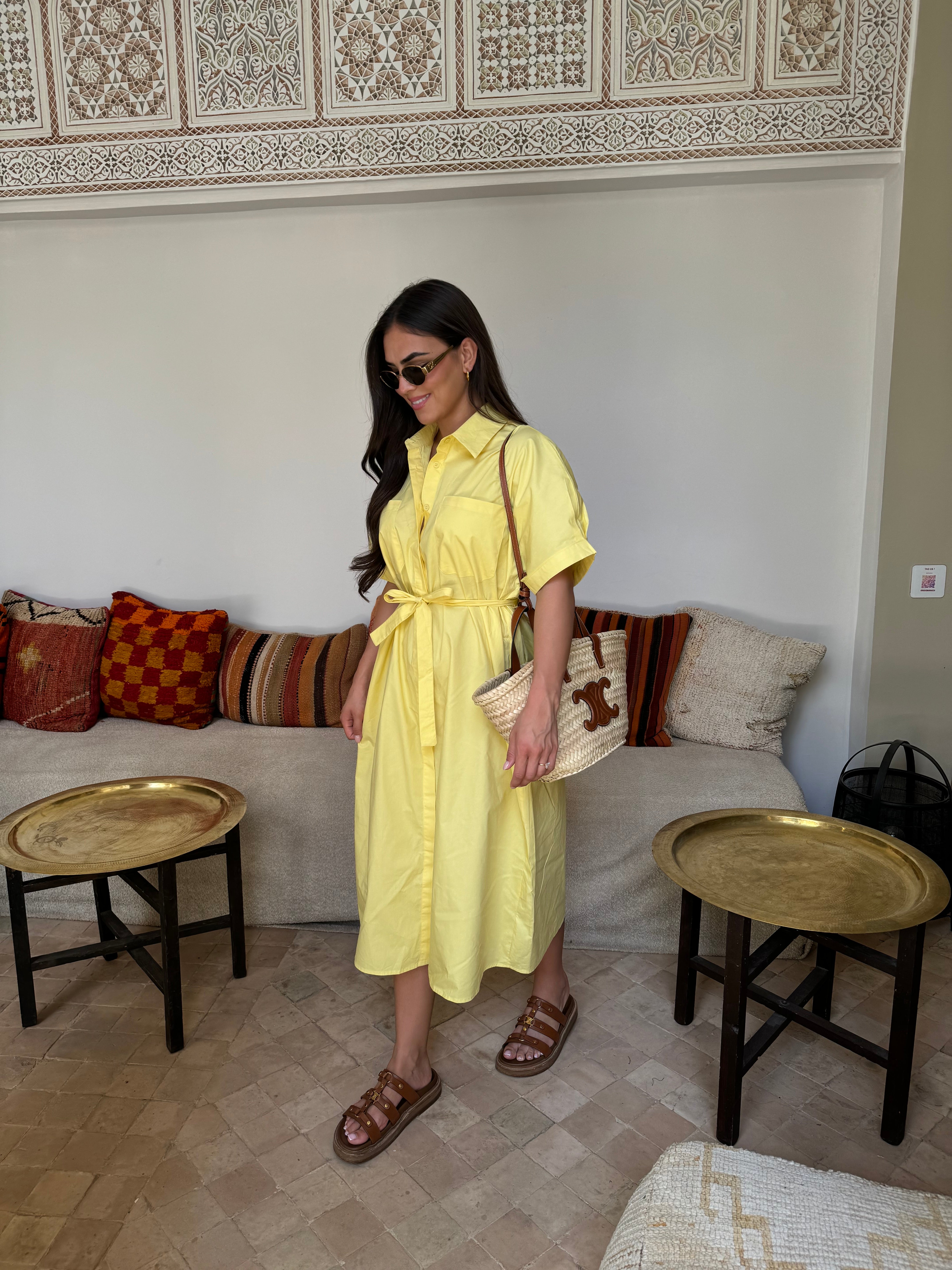 MARVA yellow dress (KC839)