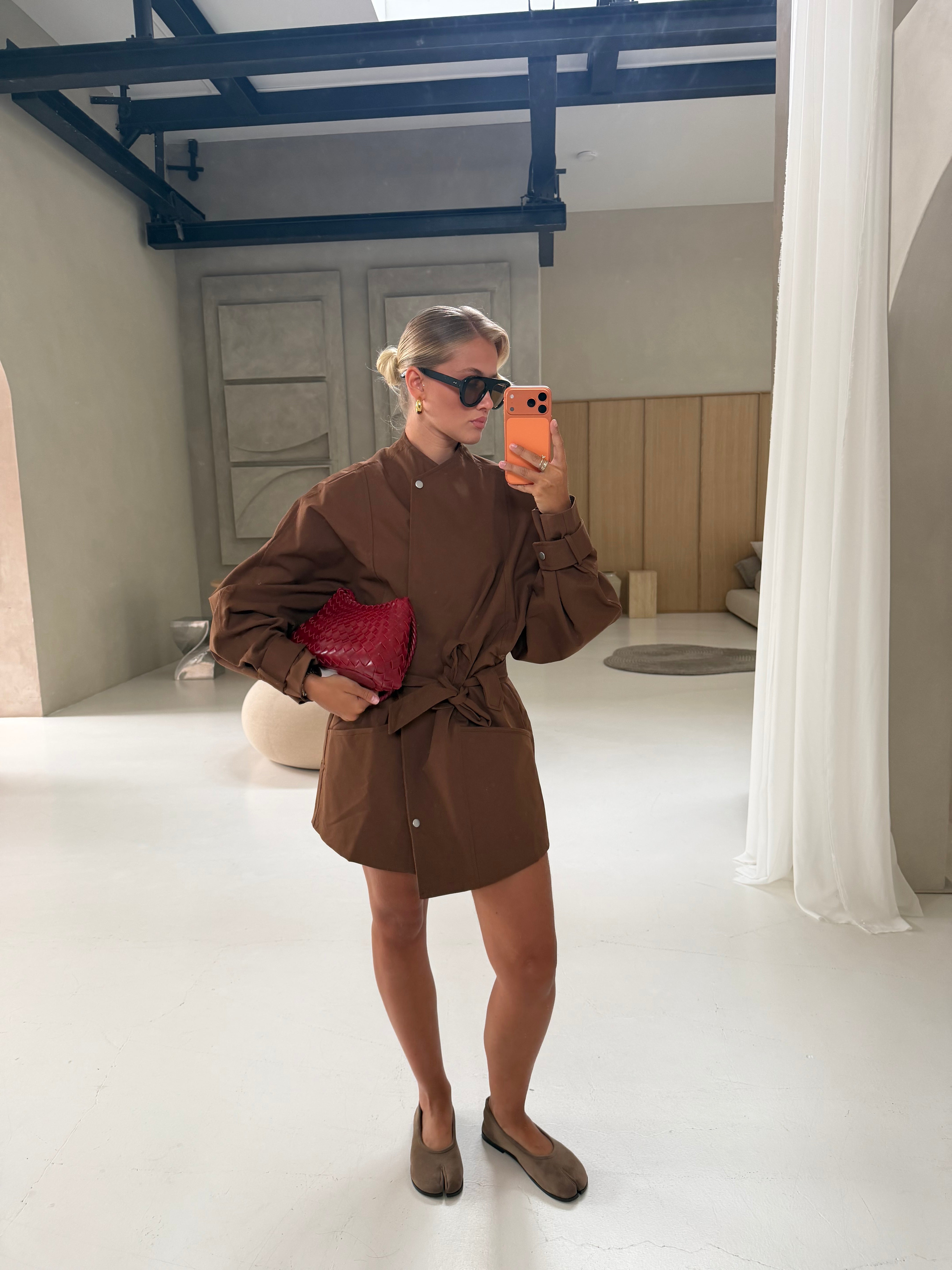 Parka BESTI camel