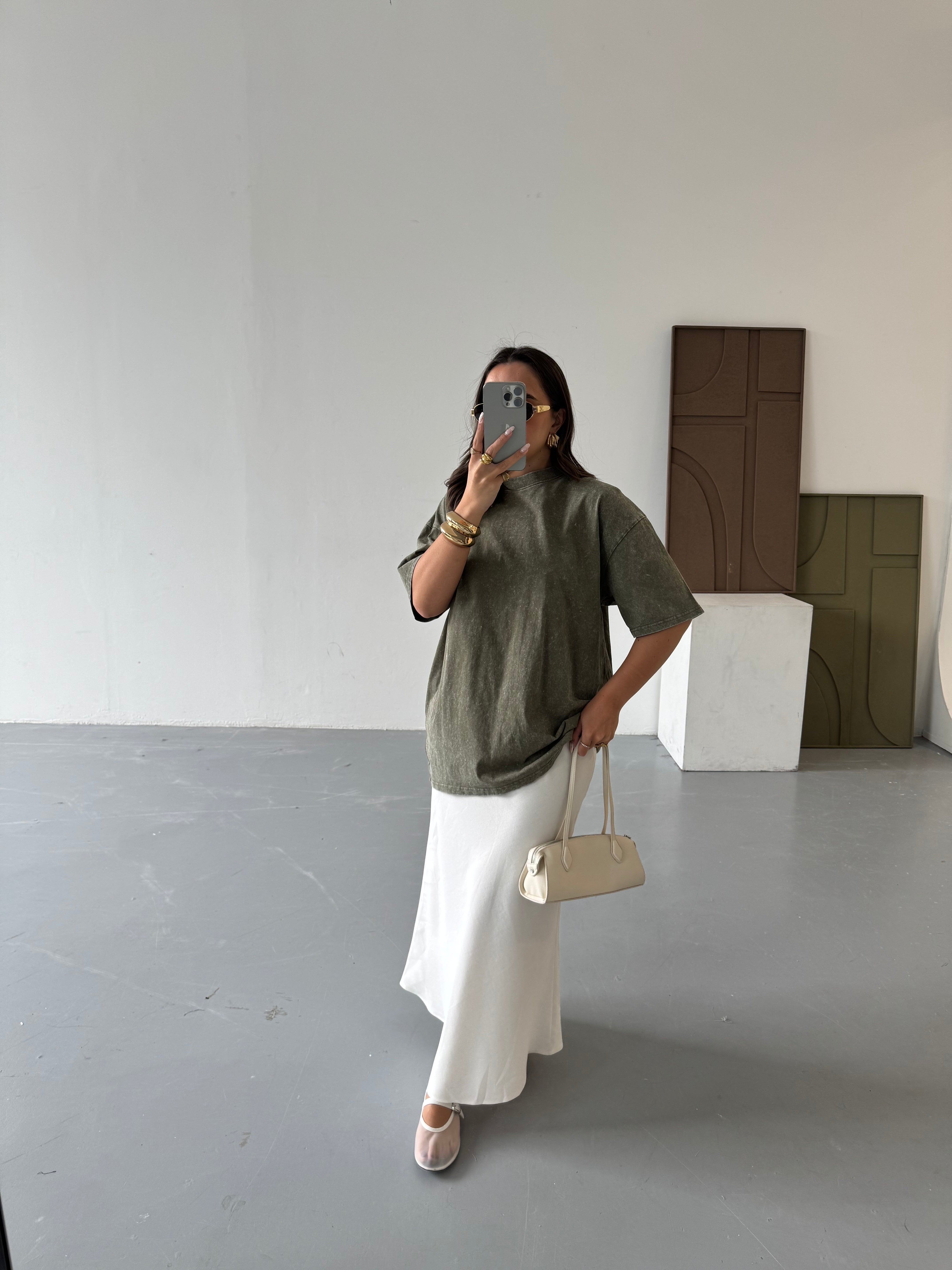 T shirt EMMA kaki