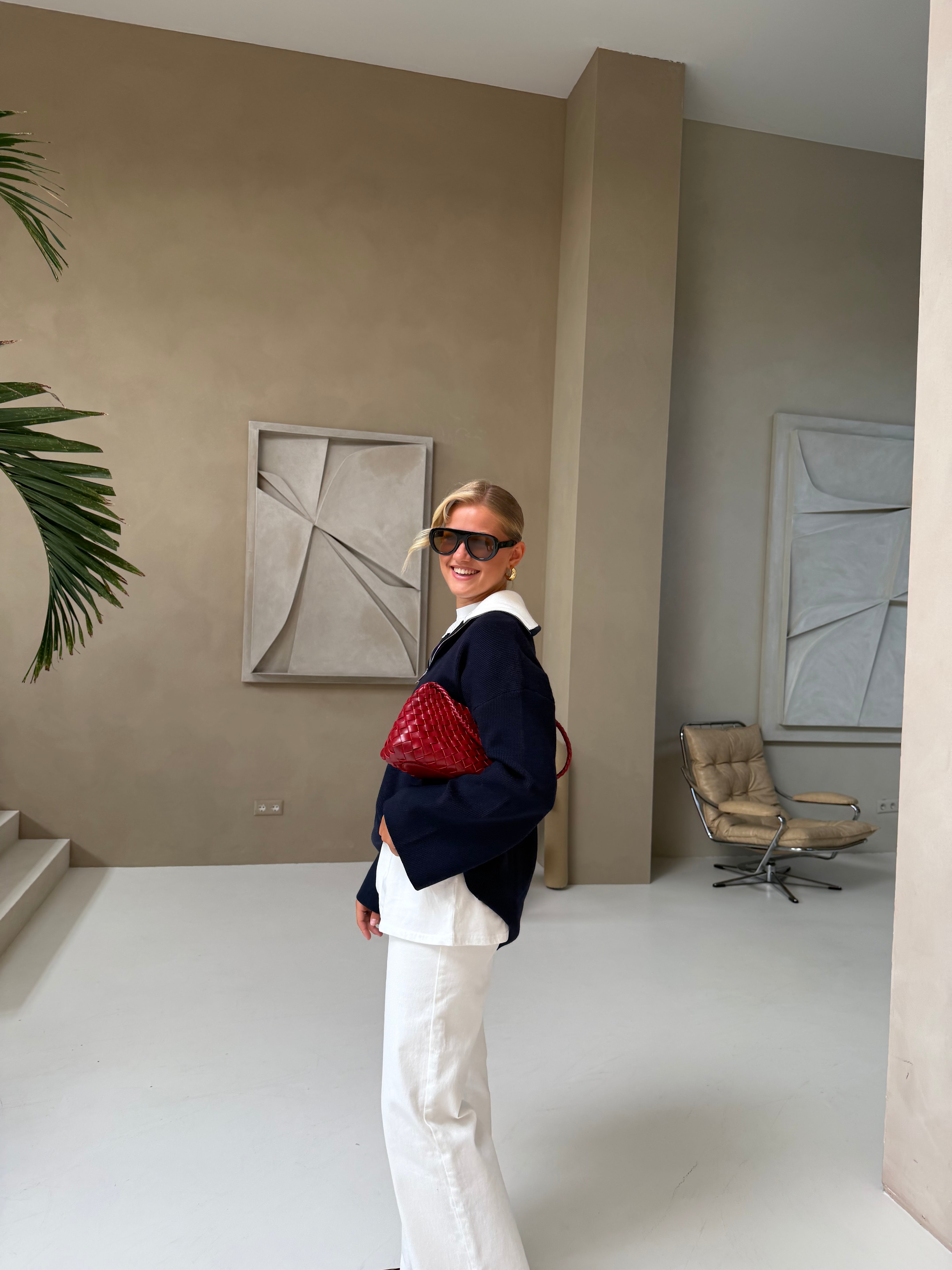 Pull TRINA bleu marine (LC450)