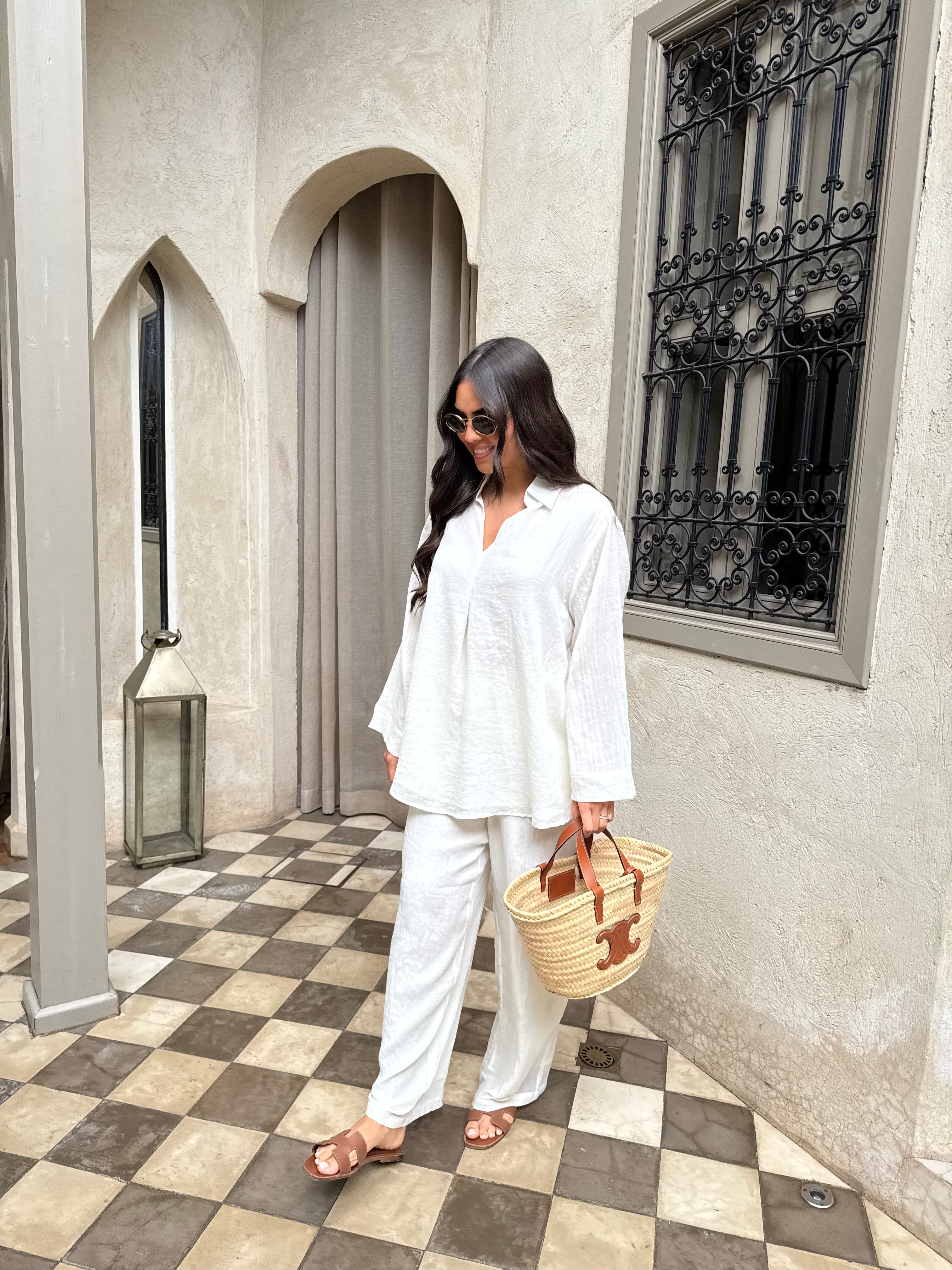 Ensemble PORTIA blanc