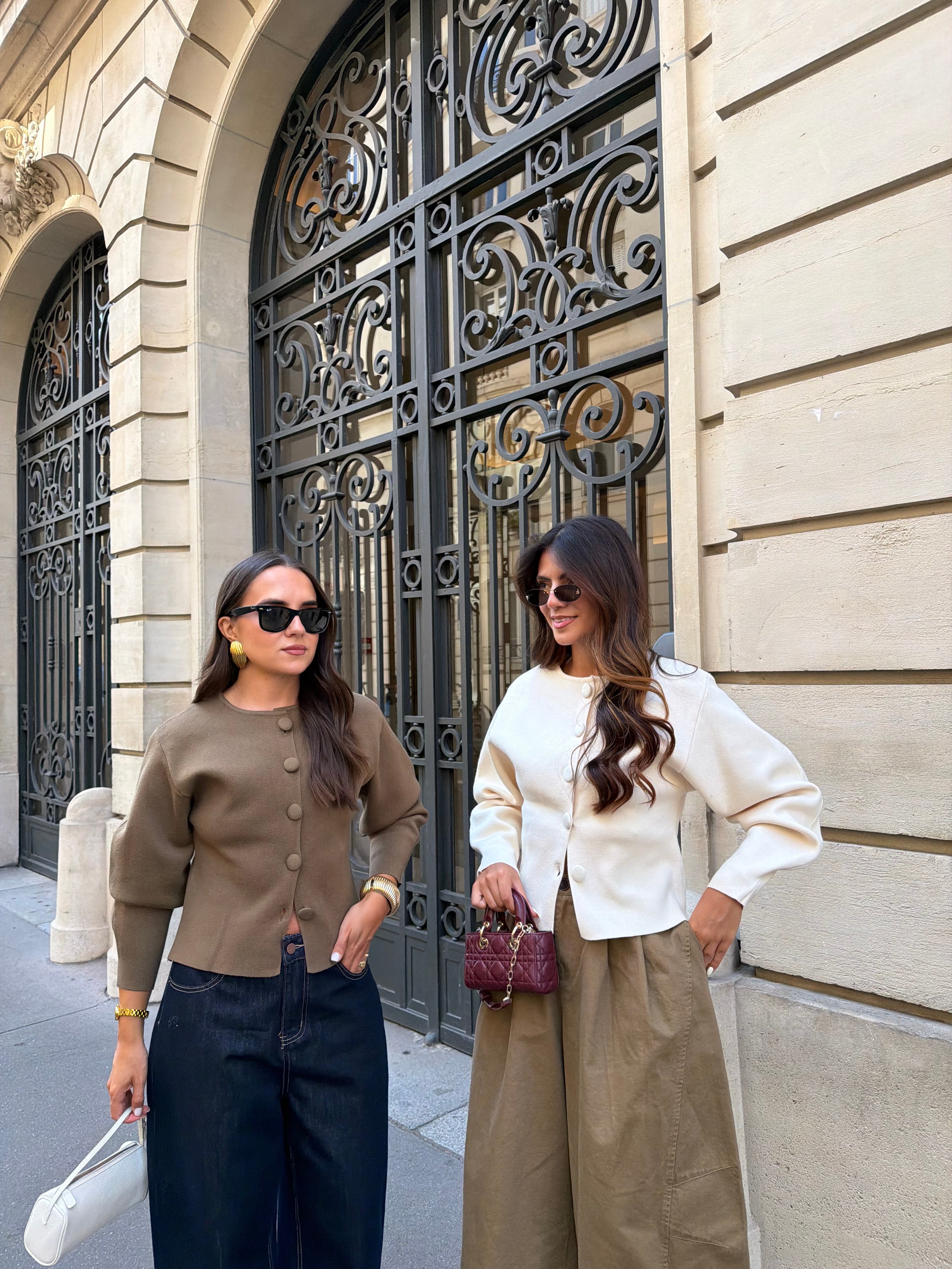 Gilet ASTRID marron (5645)