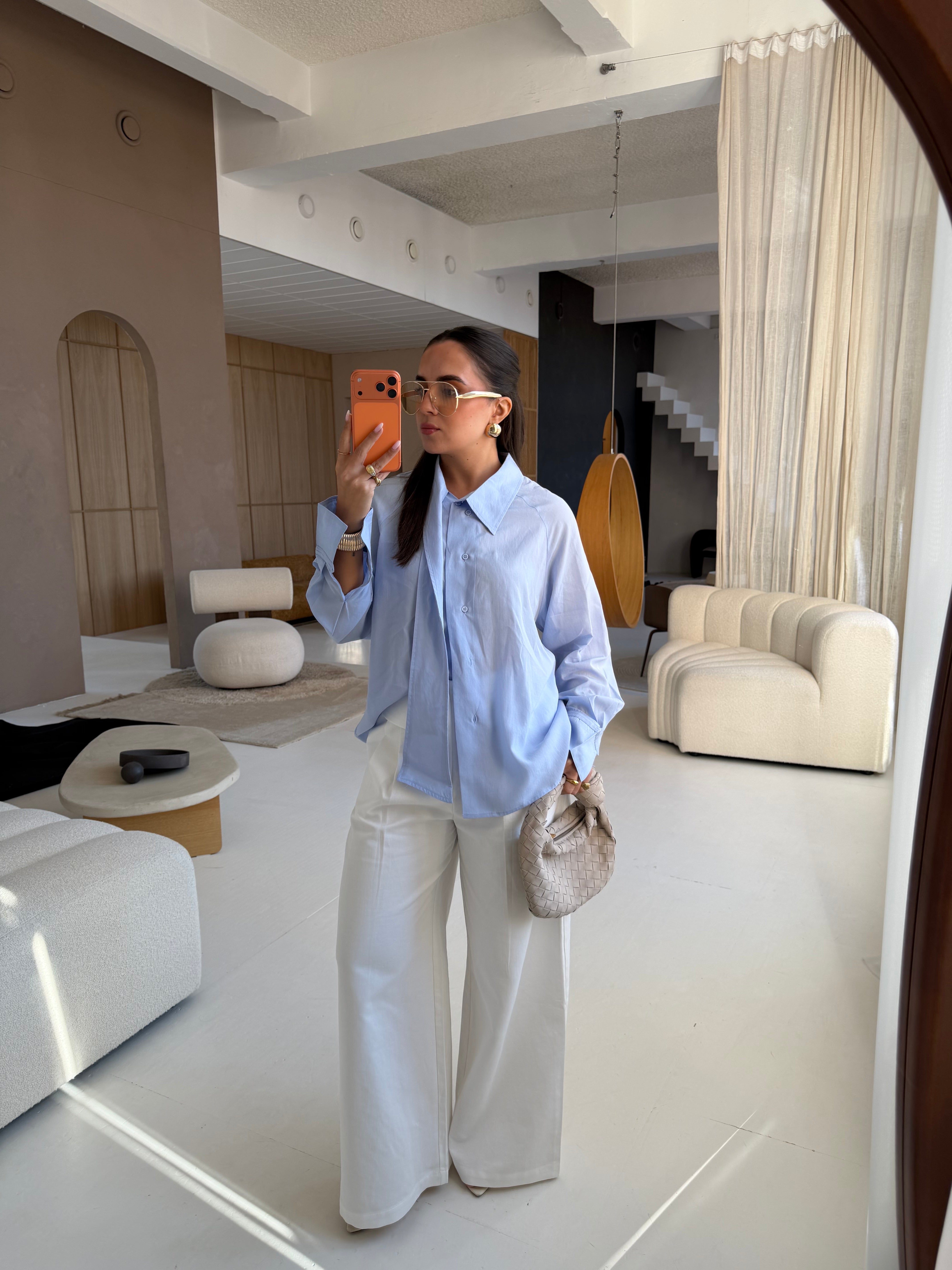 Chemise VENISE bleue (23933)