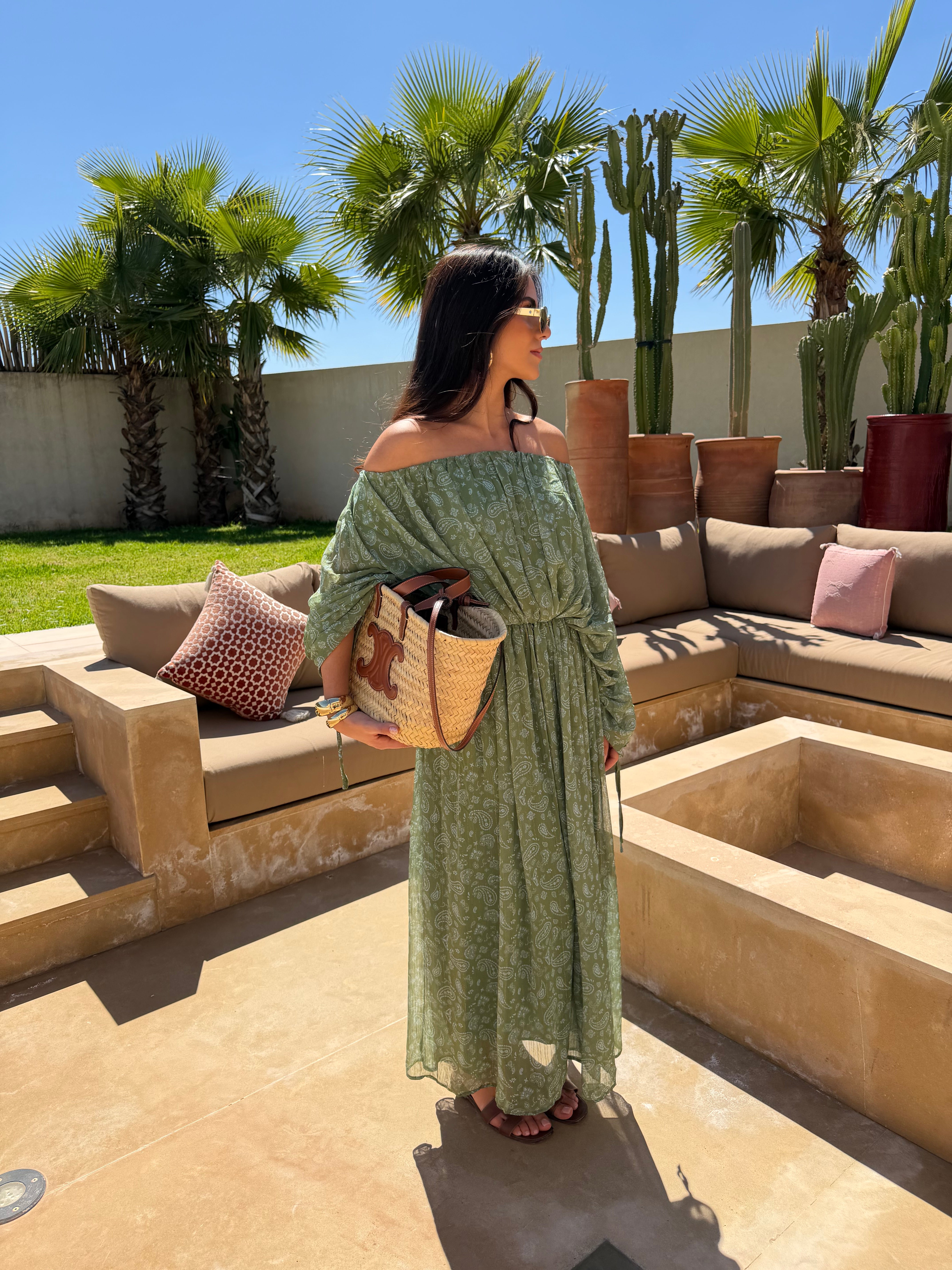 Robe SHAKIRA verte