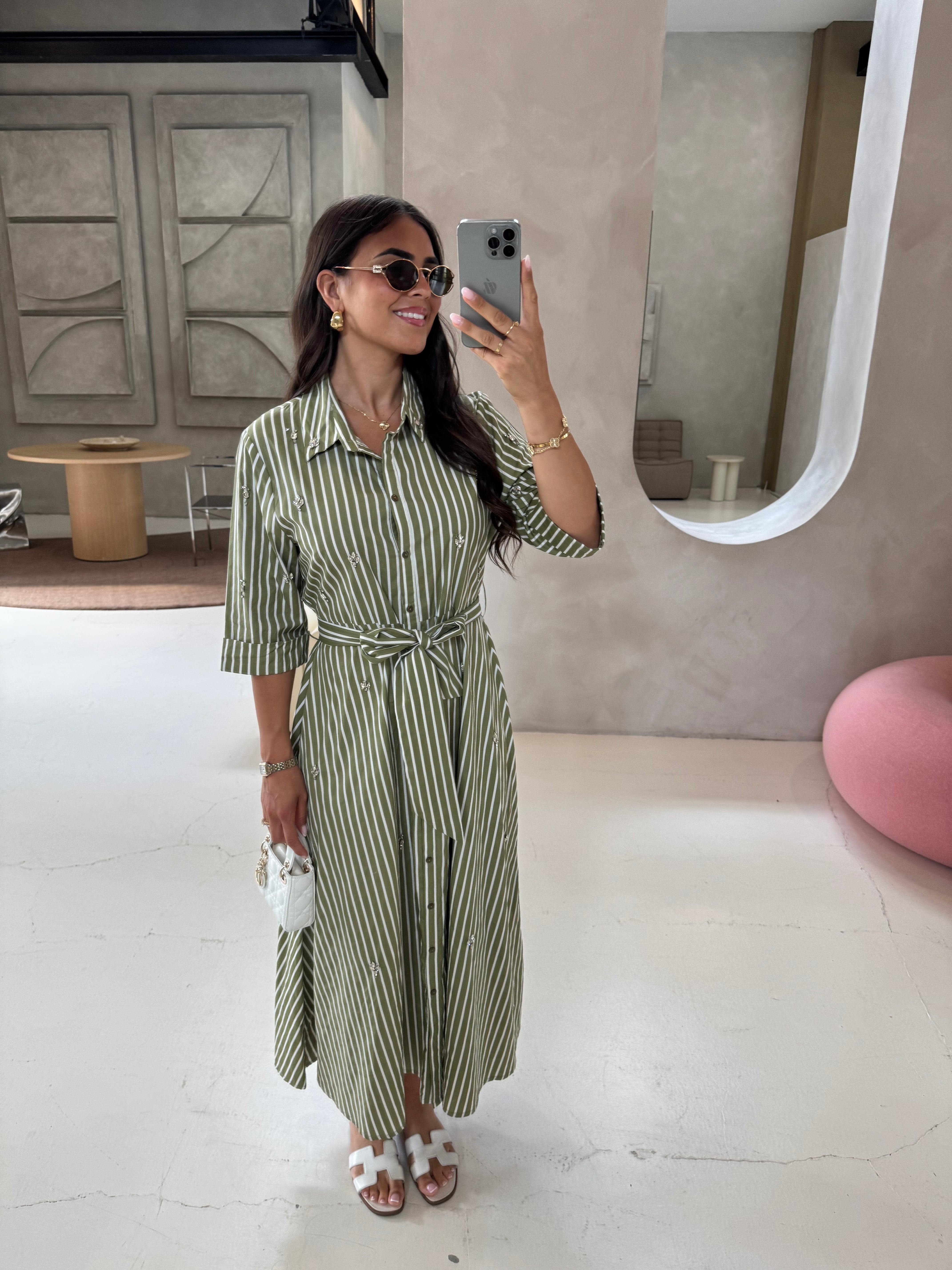 Robe JACQUY kaki GOA