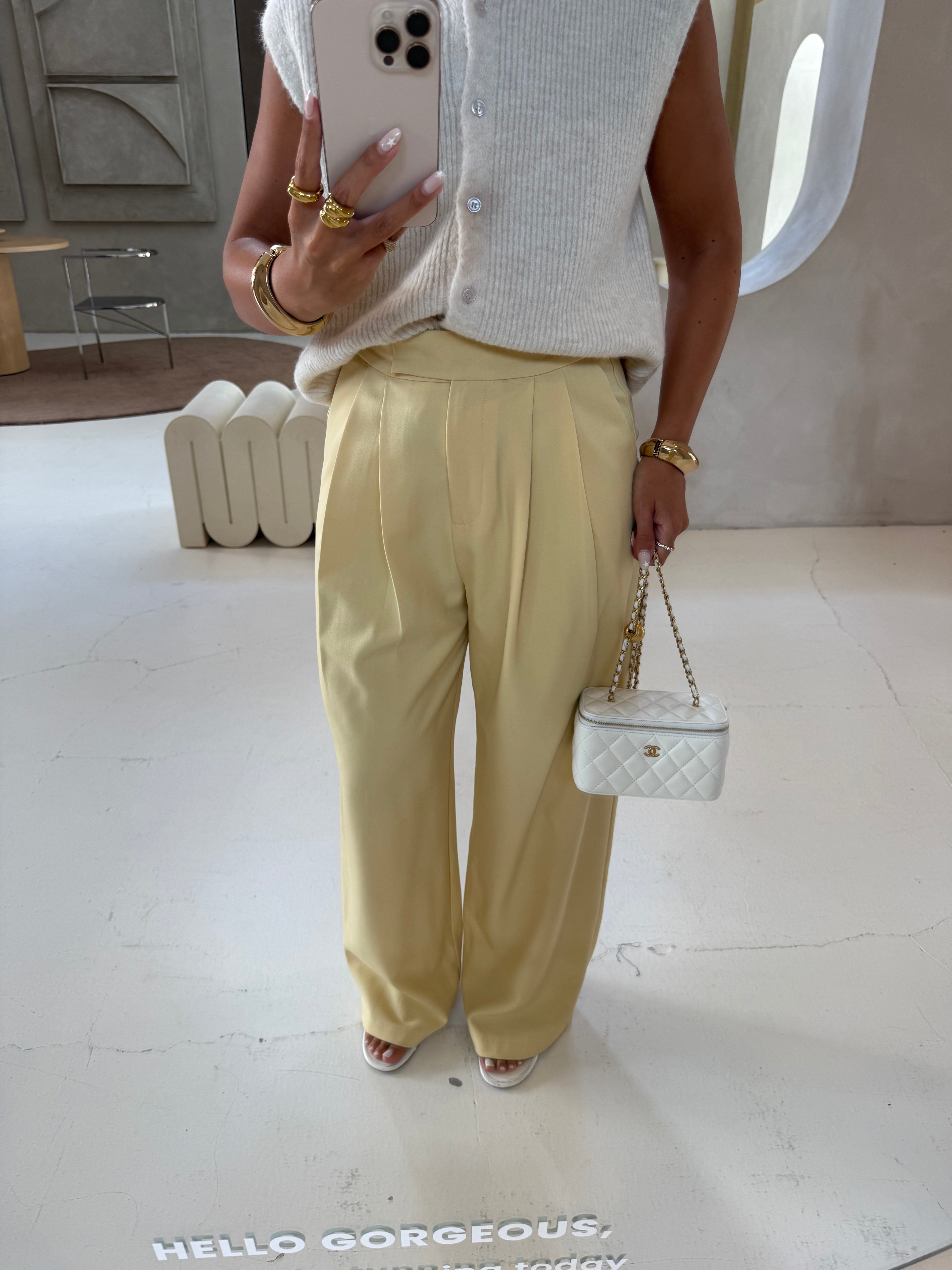 Pantalon osley jaune (P1939)