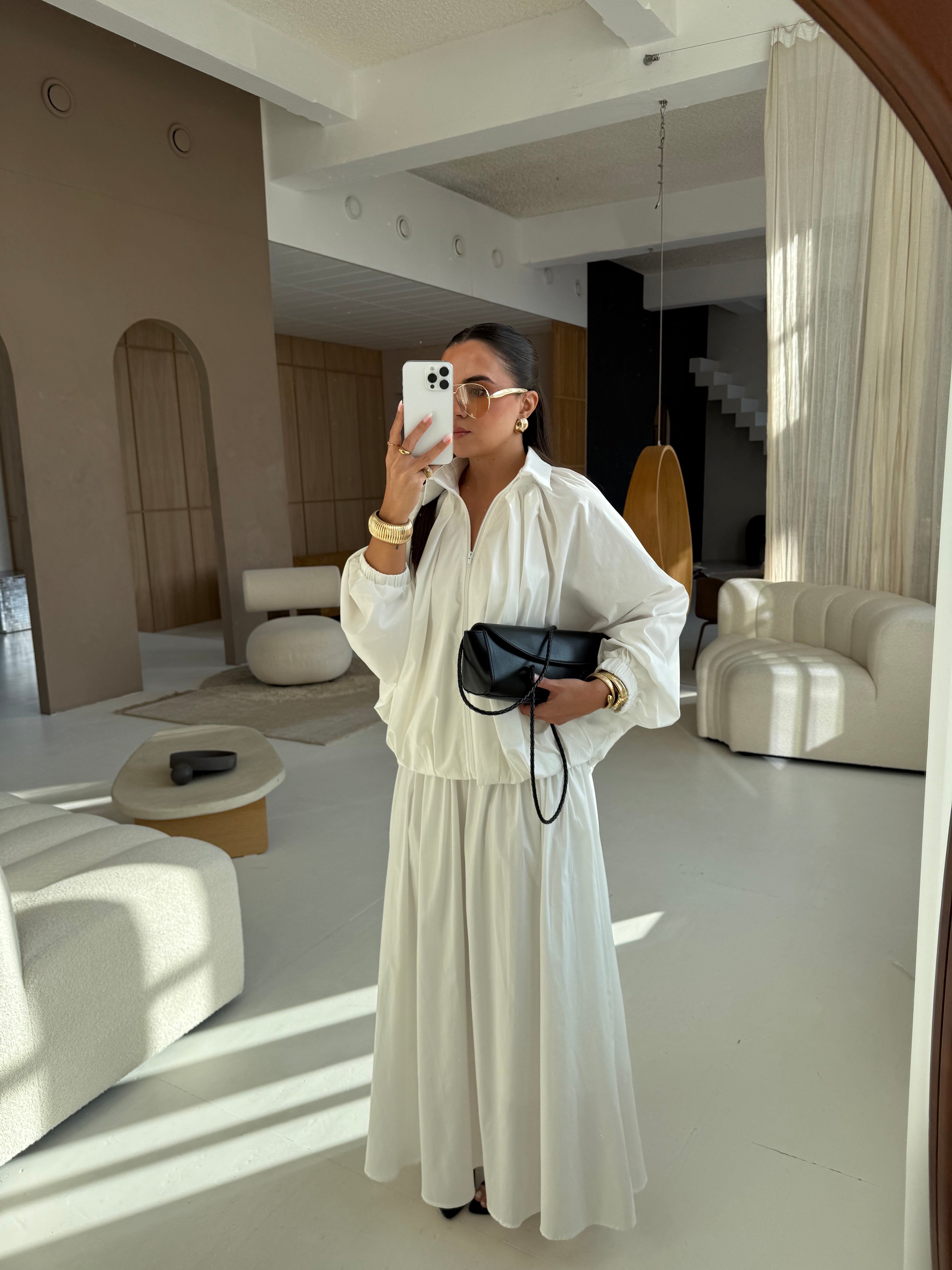 Ensemble CHAYA blanc