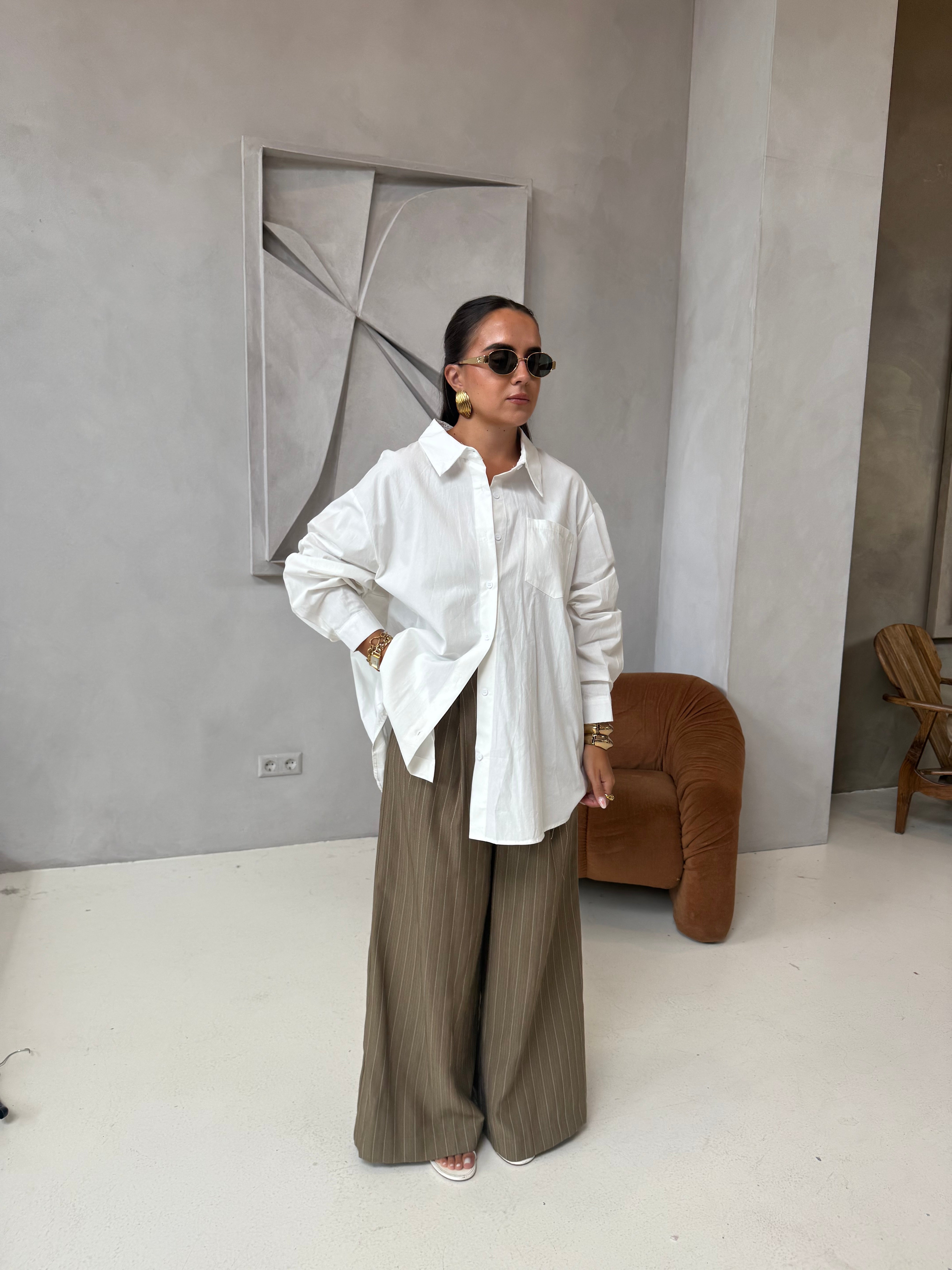 Chemise OUNA blanche (46053A)