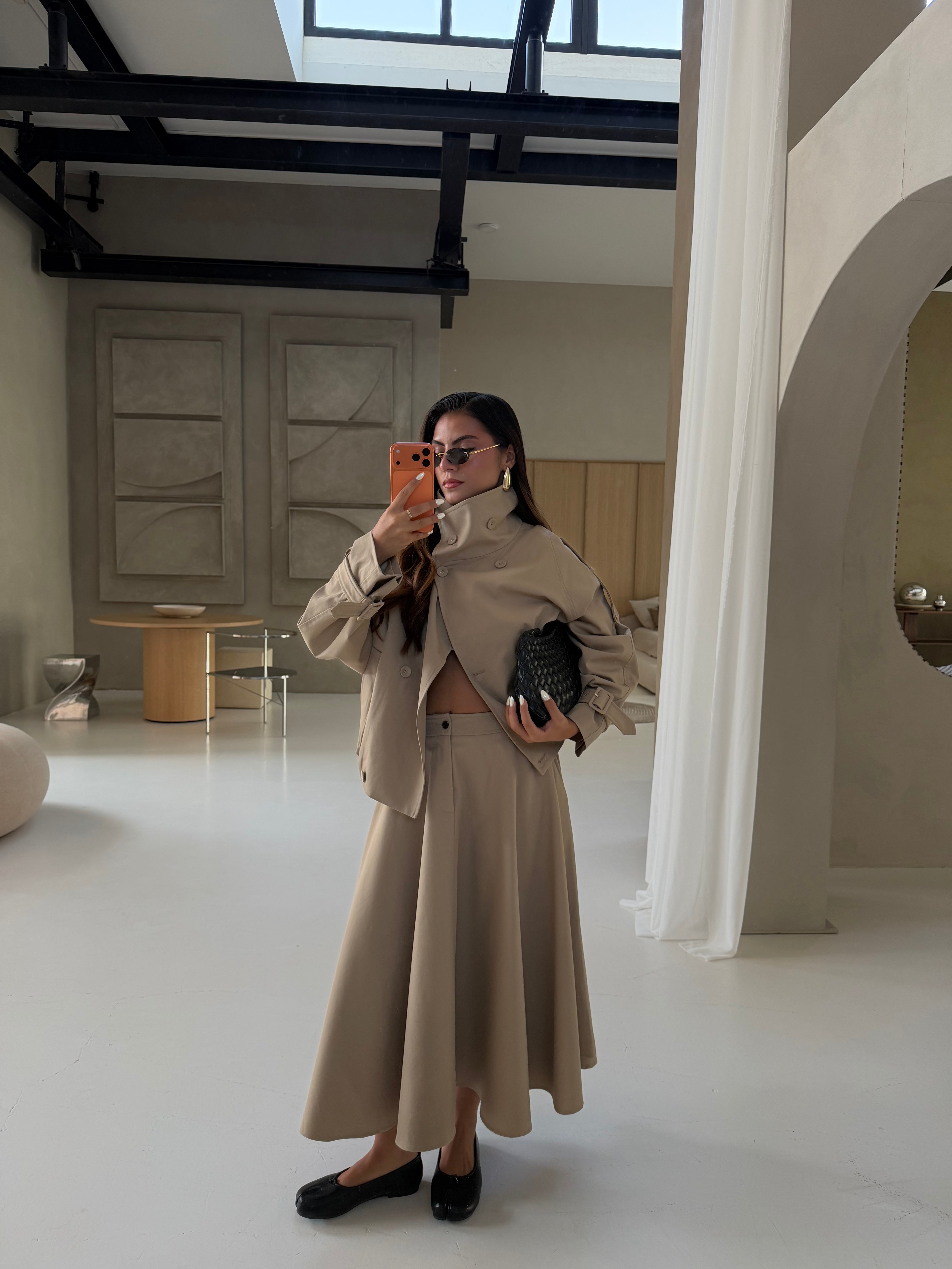 Trench beige Sali (V26099)