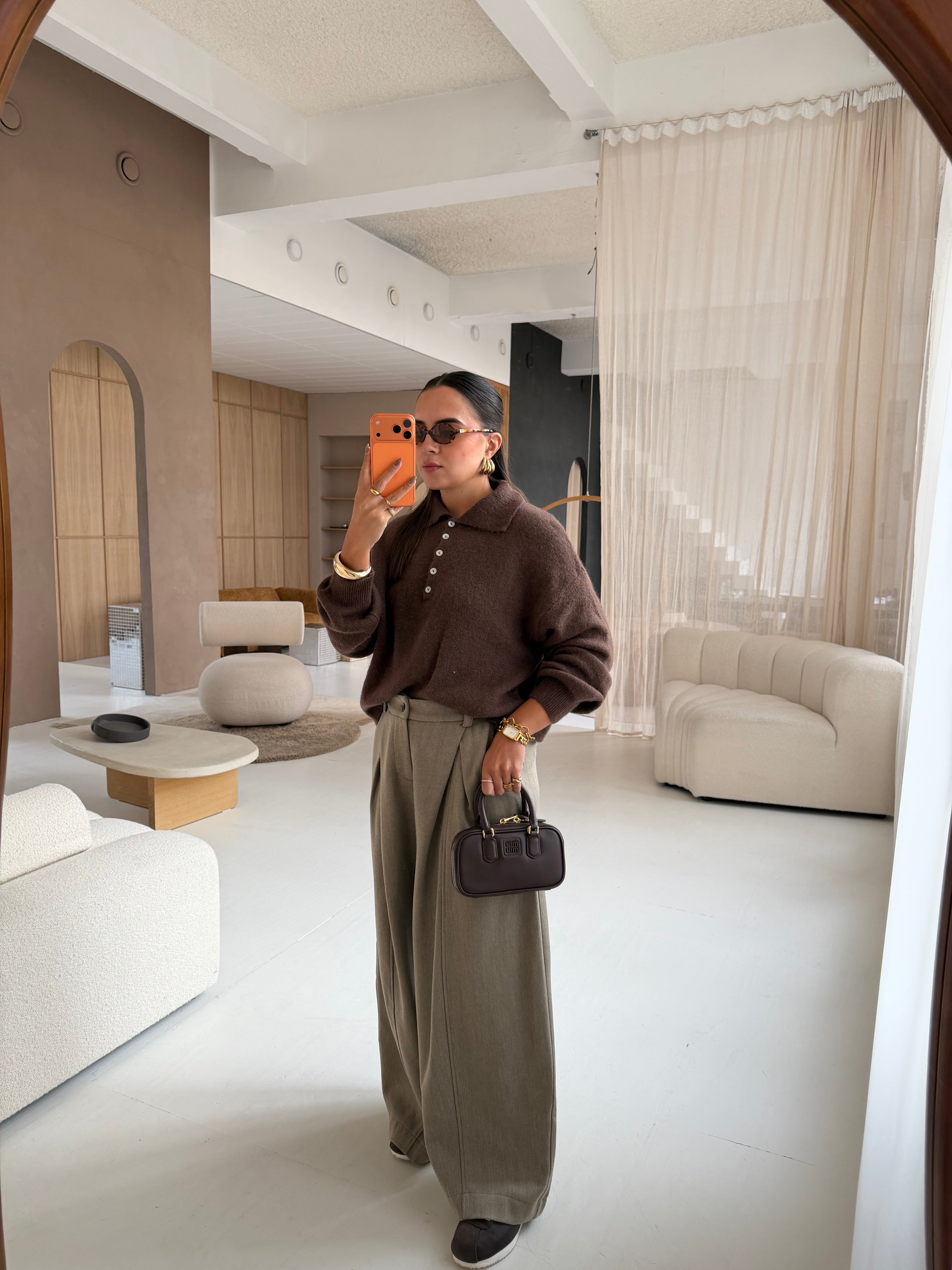 Pantalon AMADE taupe (MA9616)