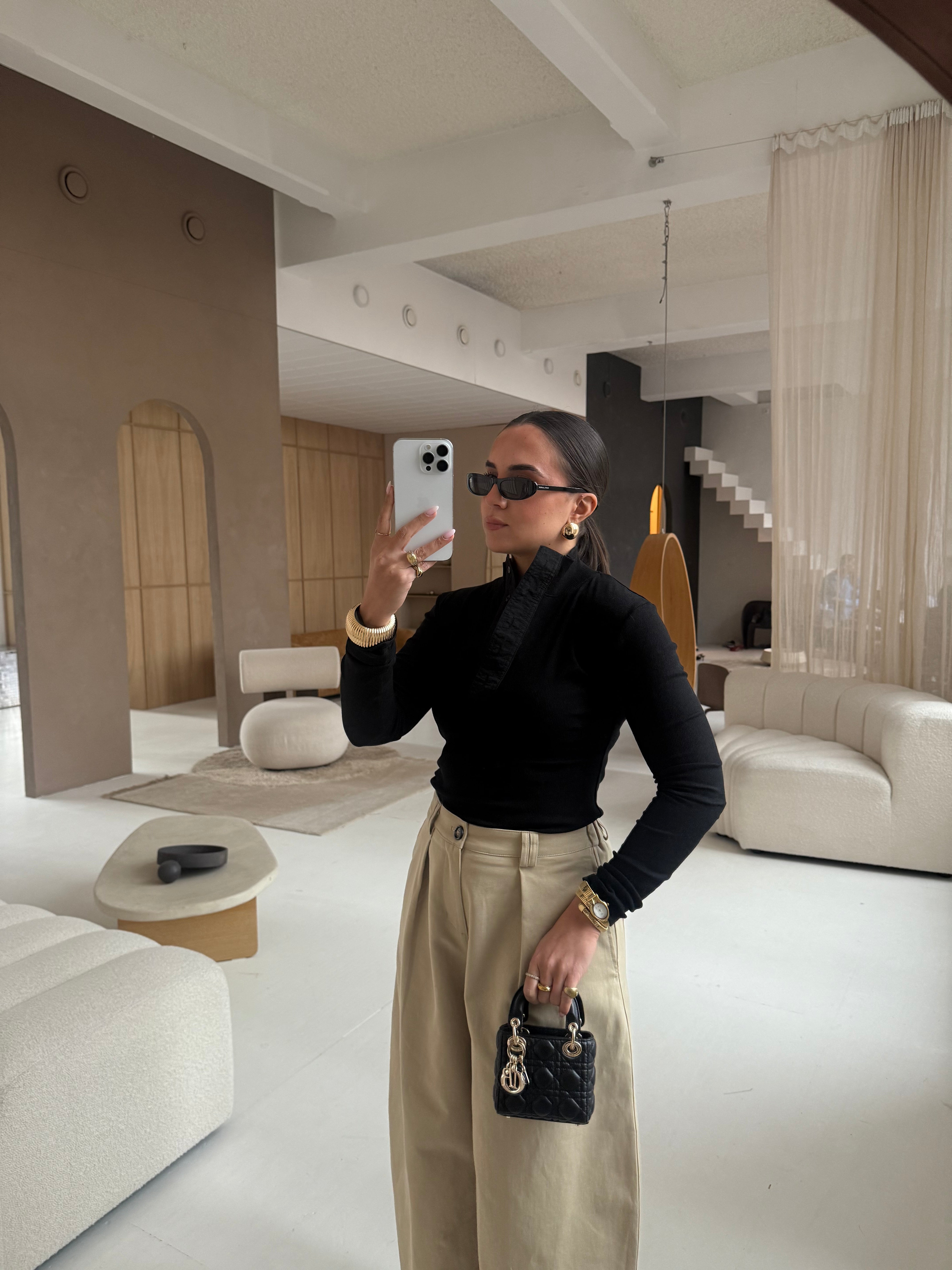 Sous pull noir (26CY613)