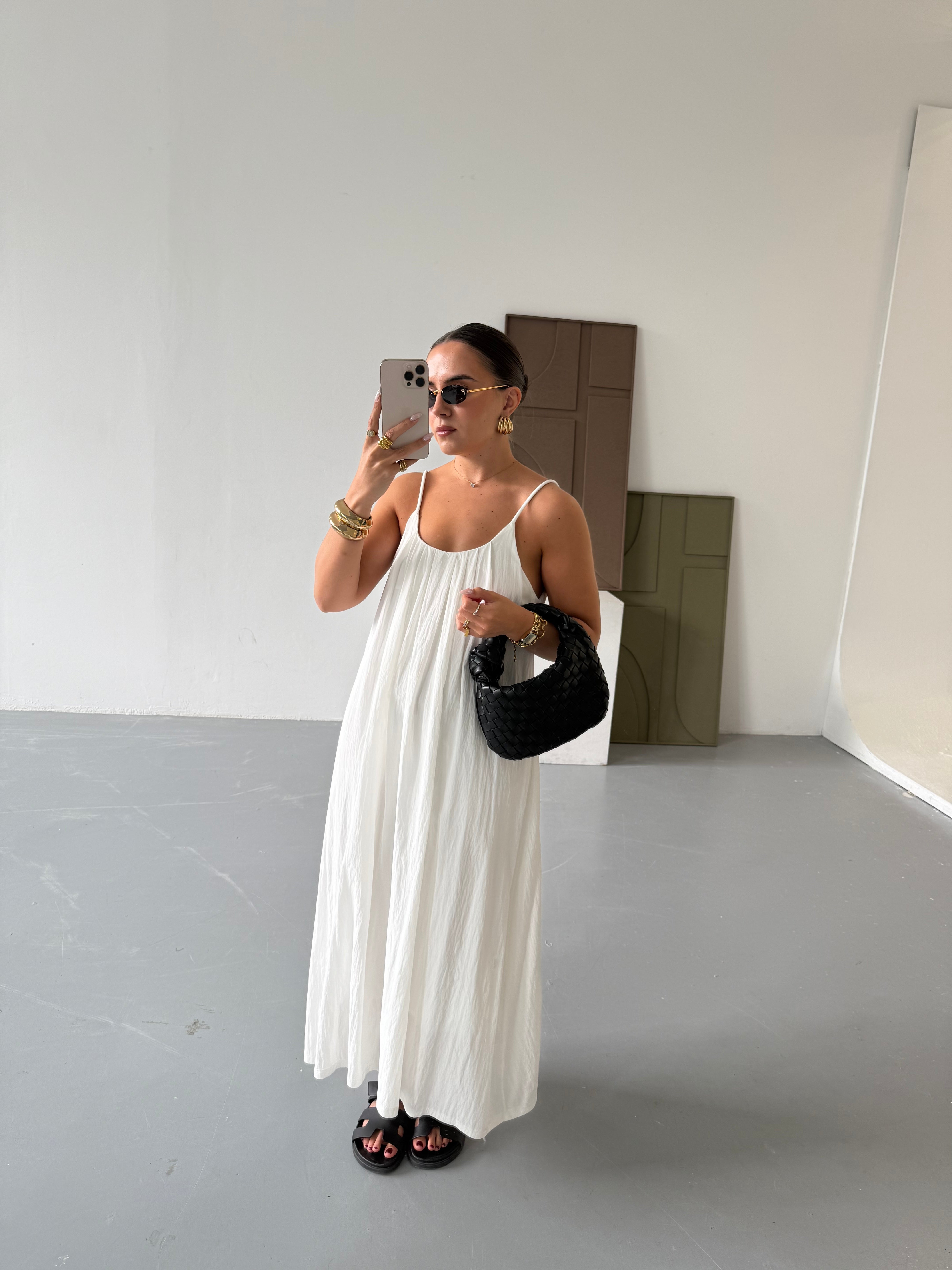 Robe LILI blanche (CY24216)