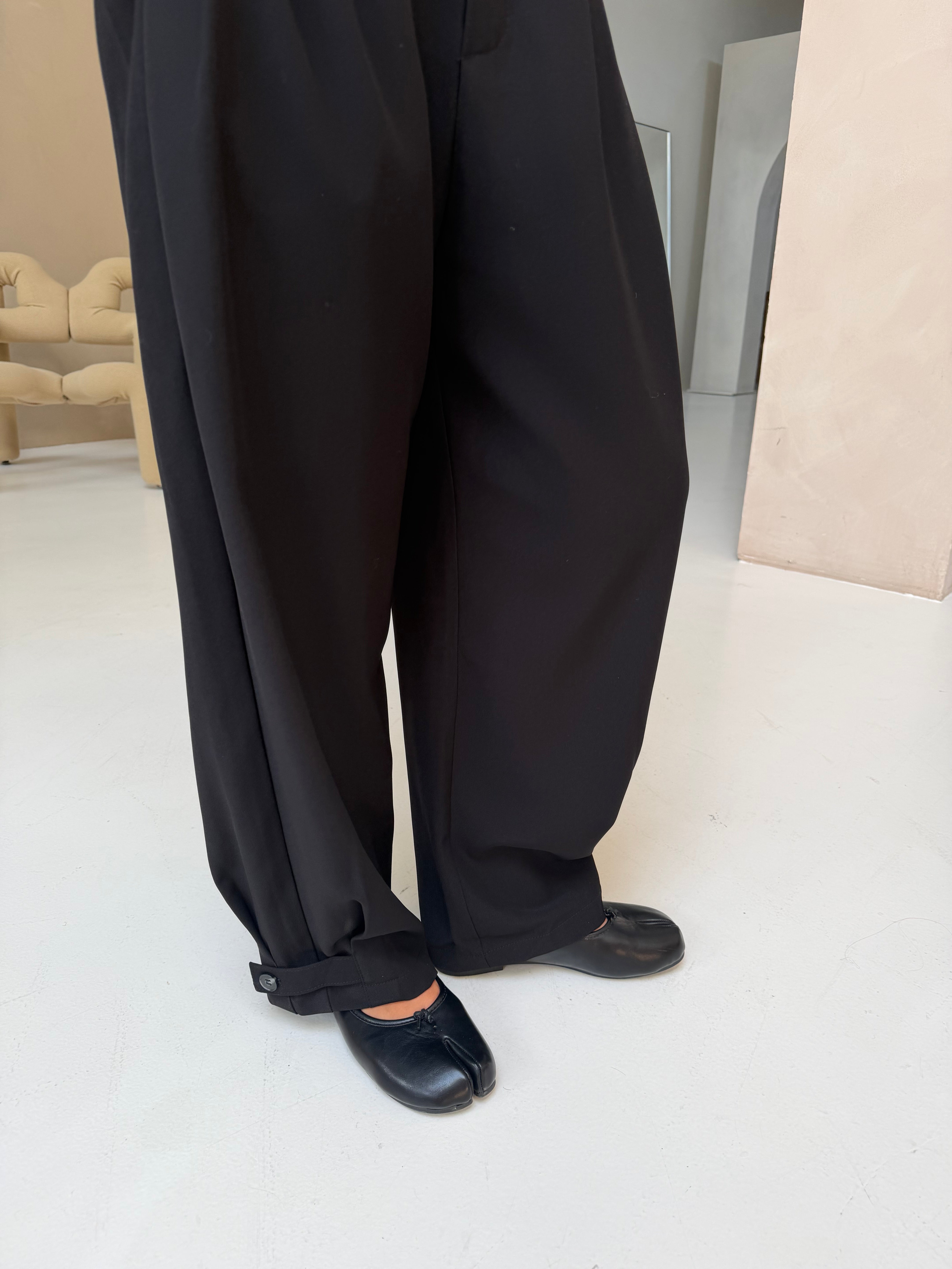 Pantalon INAYA pince noir  (27209)