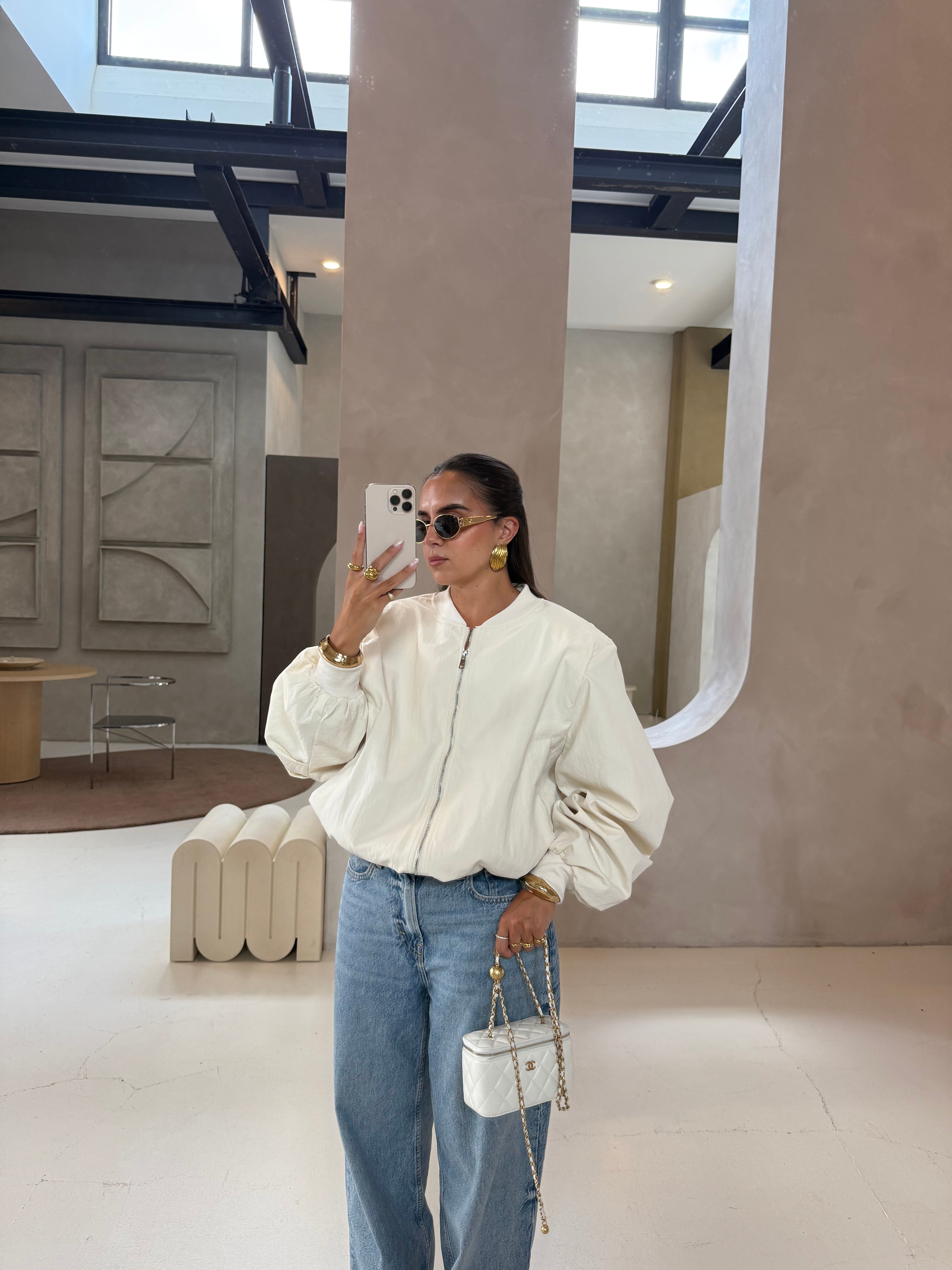 Bombers ney beige (V10157)