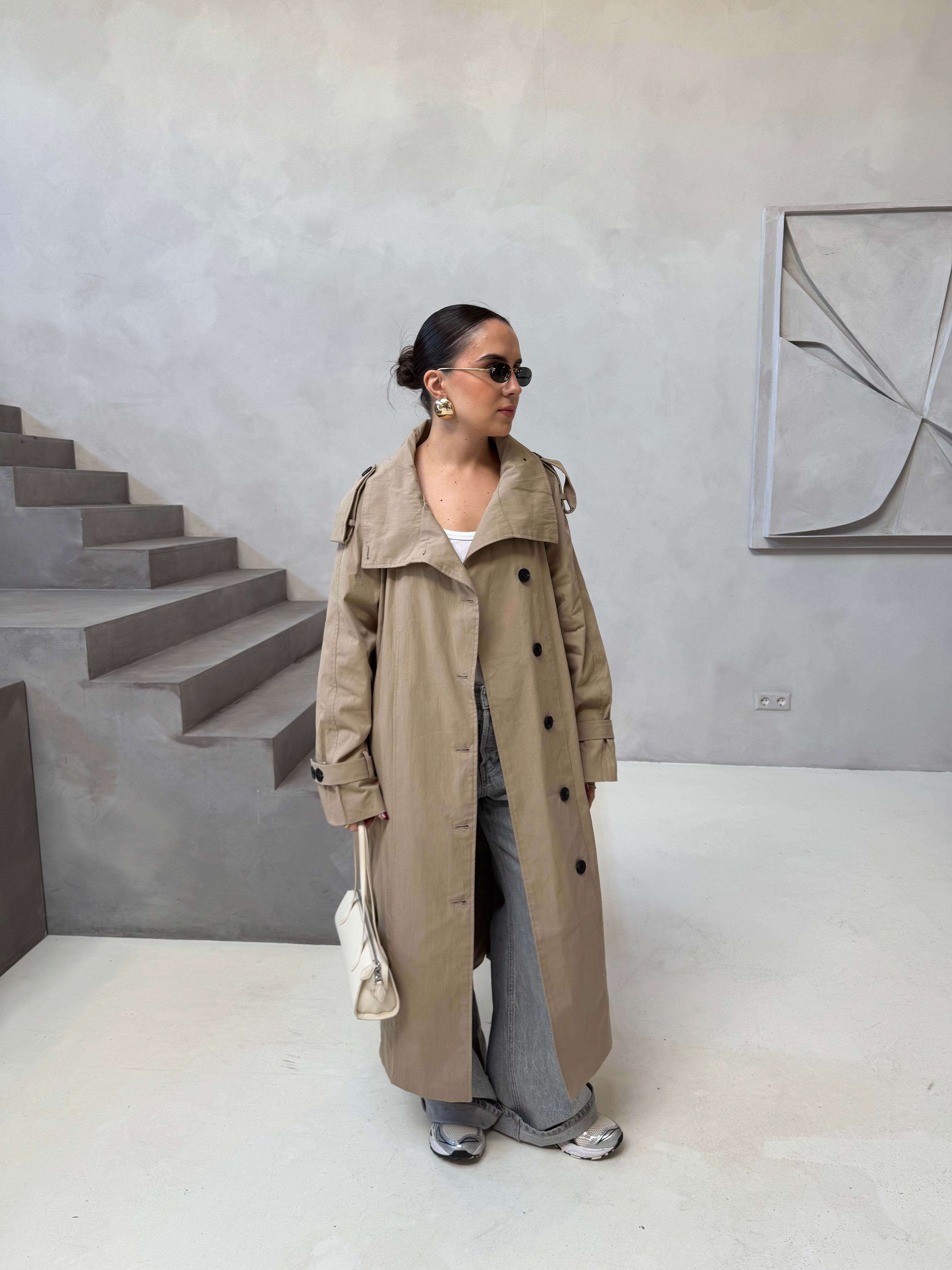 trench ZOÉ taupe (W24760)