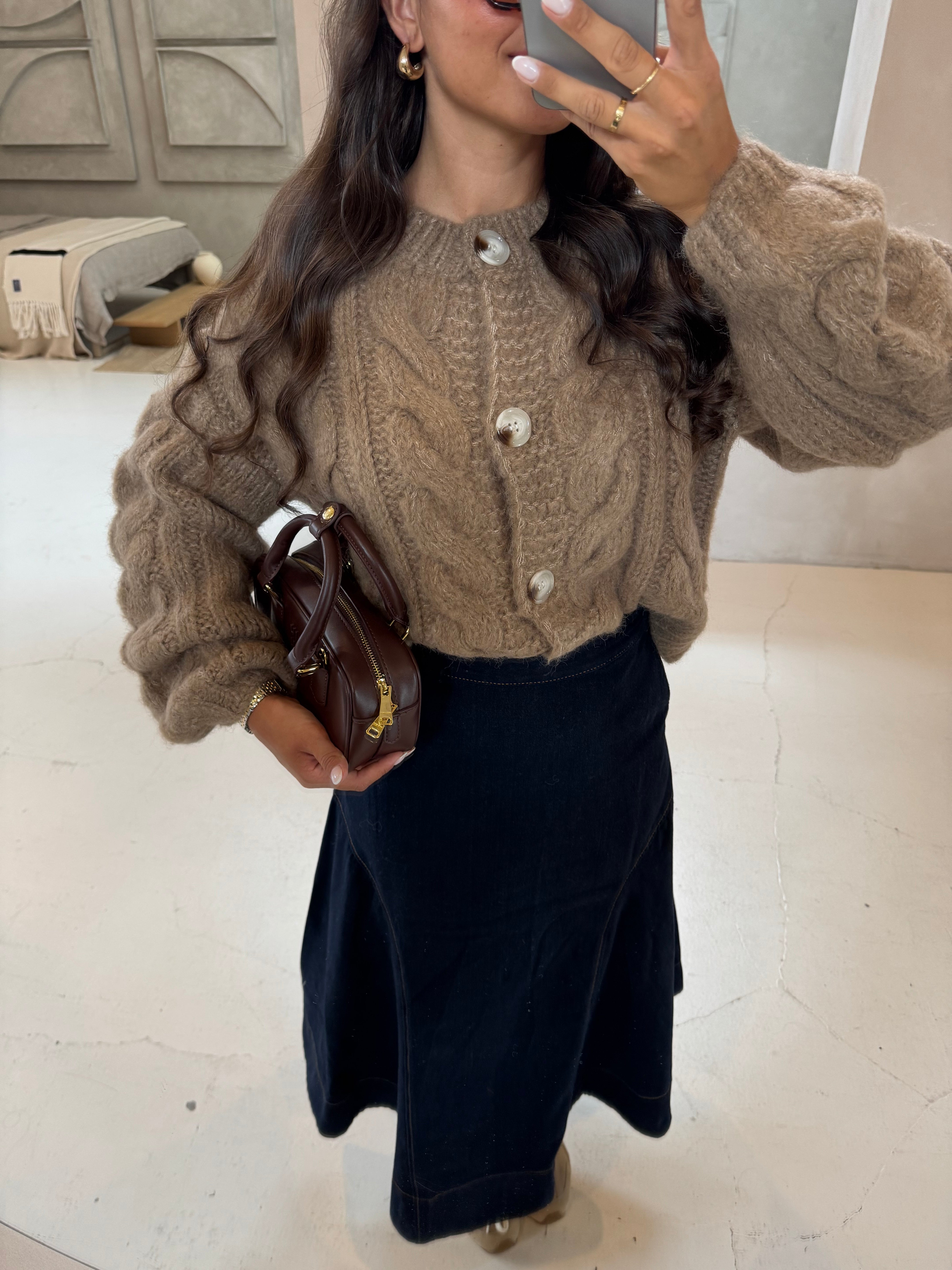 Gilet MATIA taupe (9002)