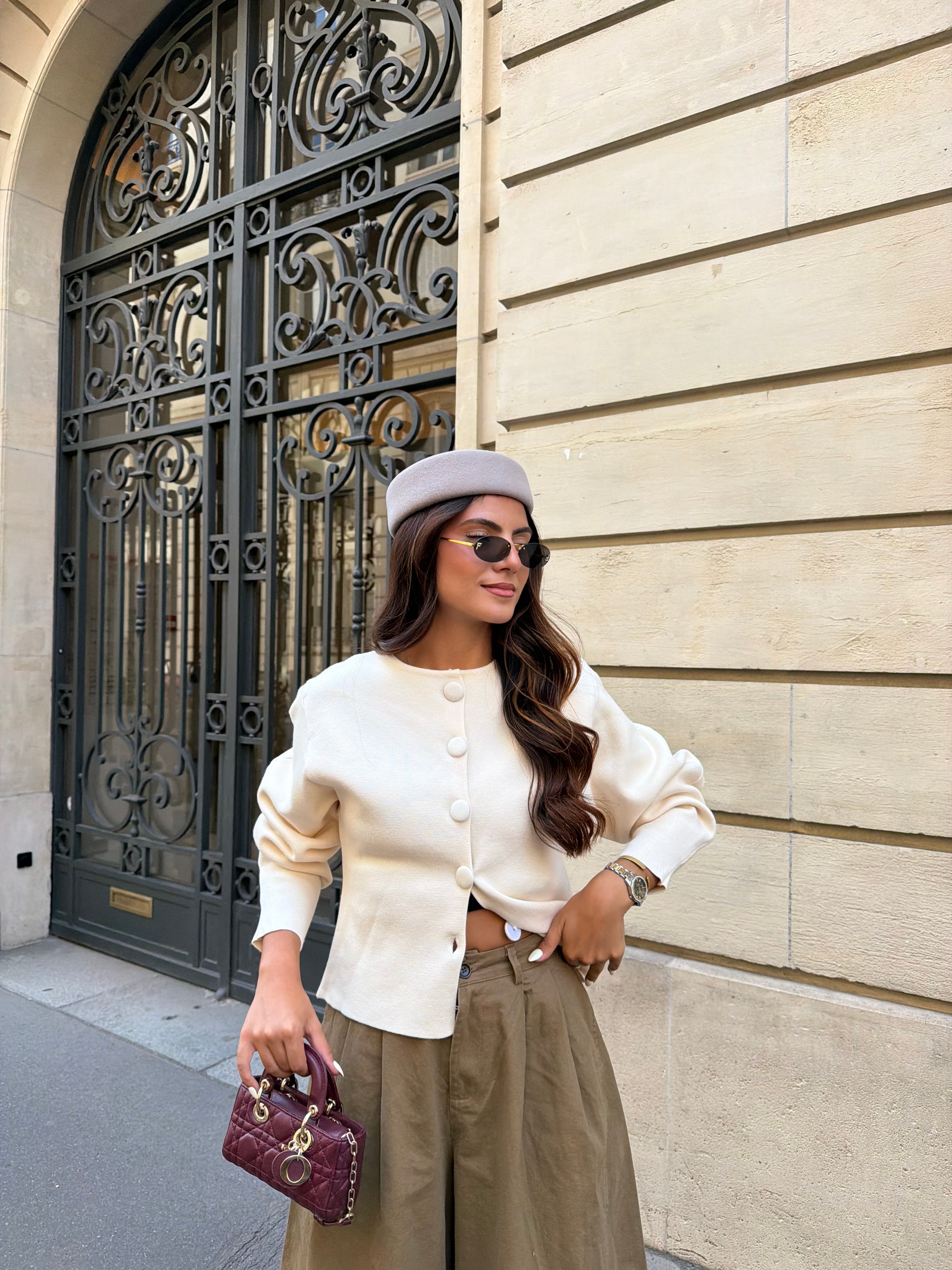 Gilet ASTRID écrue (5645)