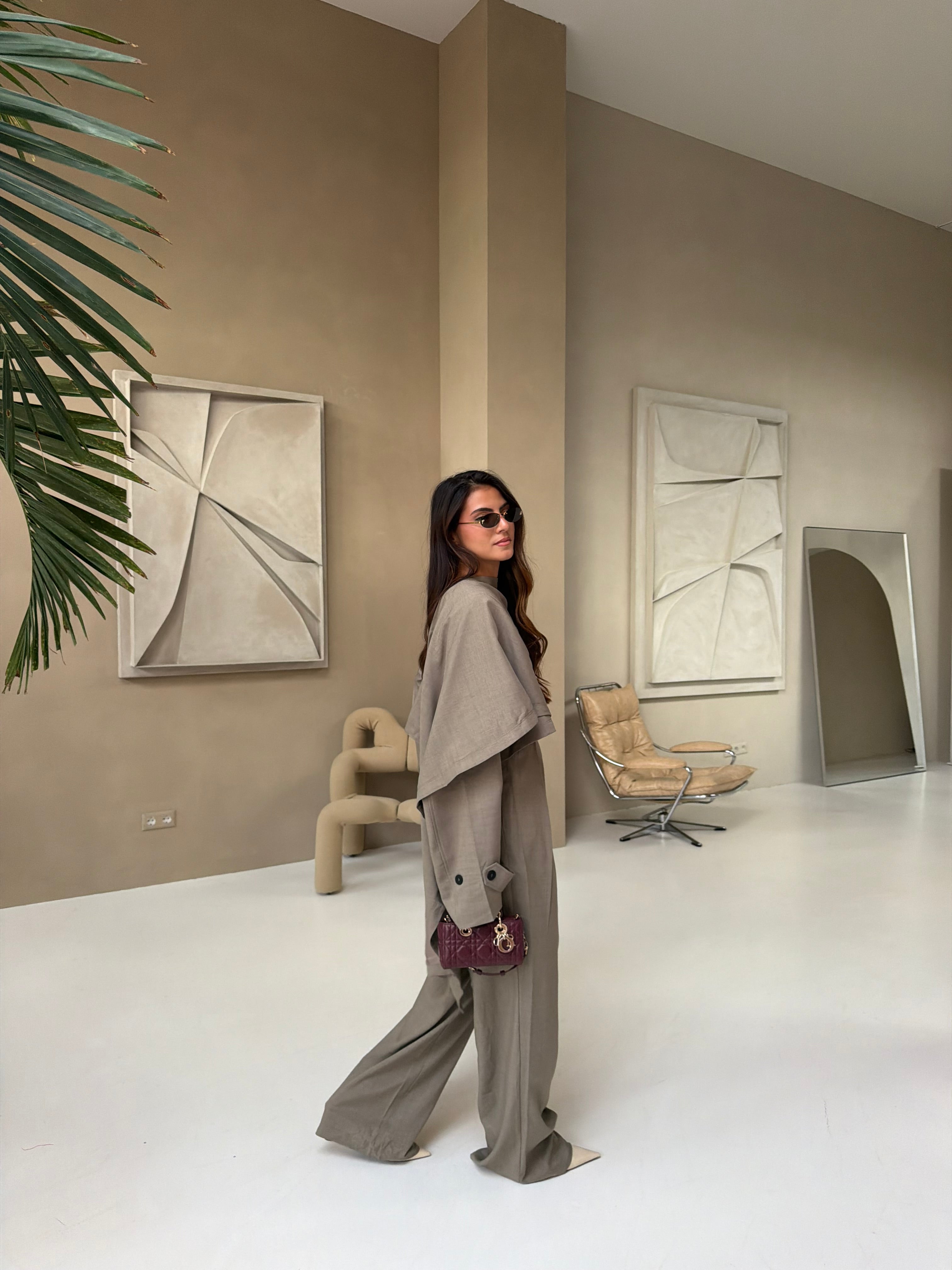 Ensemble CAPE taupe  (VE7216)