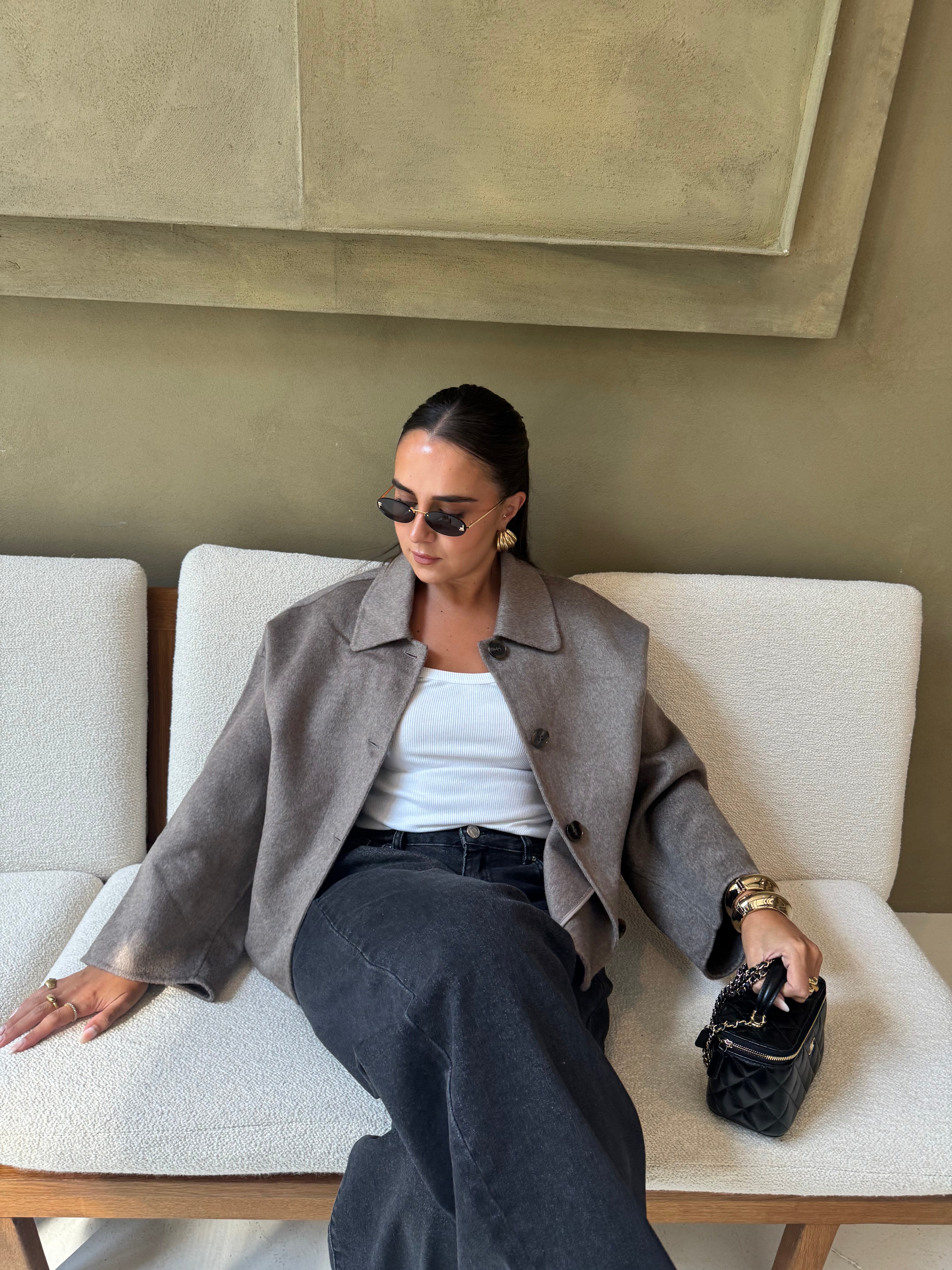 Veste JUDITH taupe (M-2433)