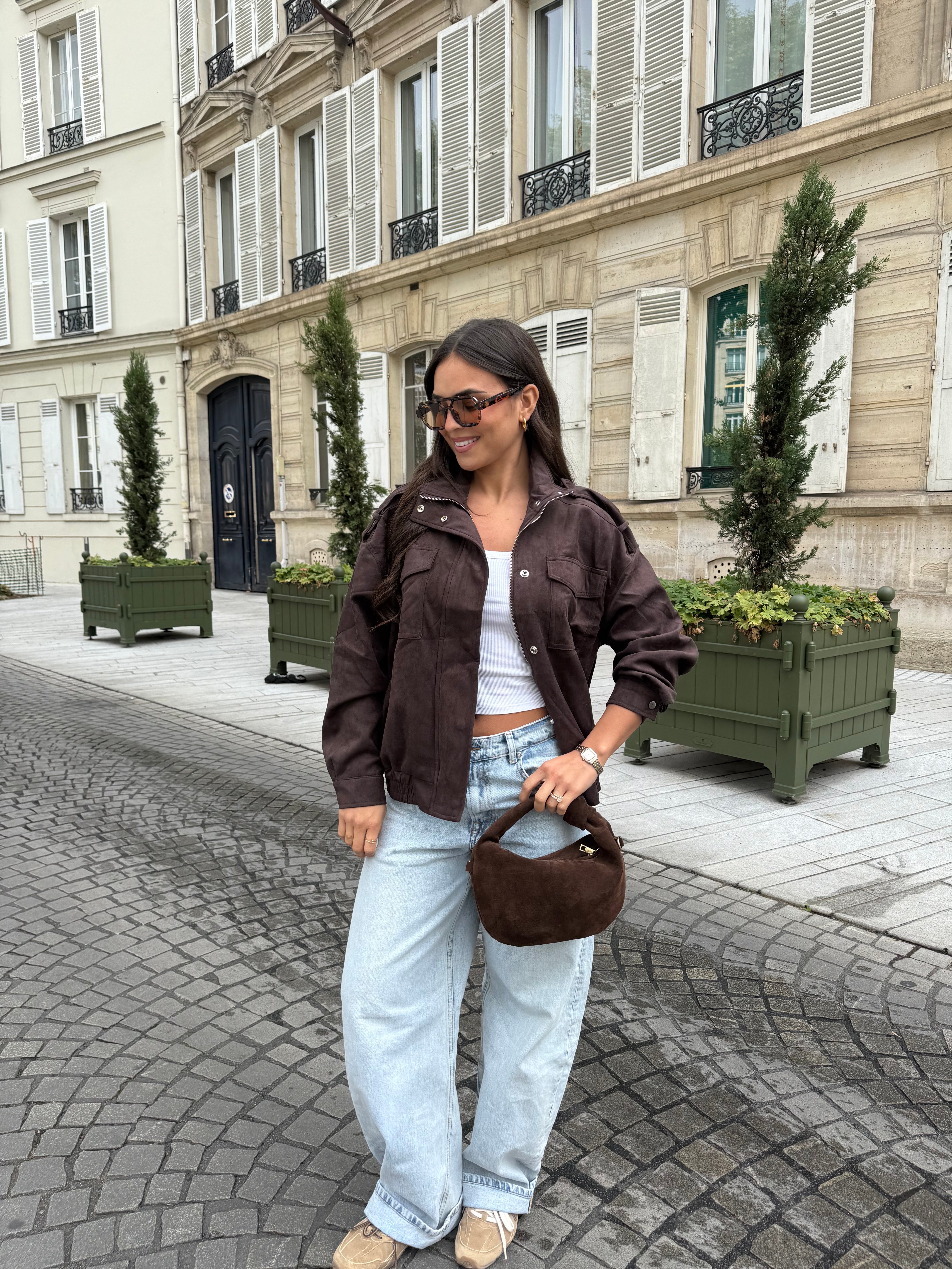 Veste NICKY marron
