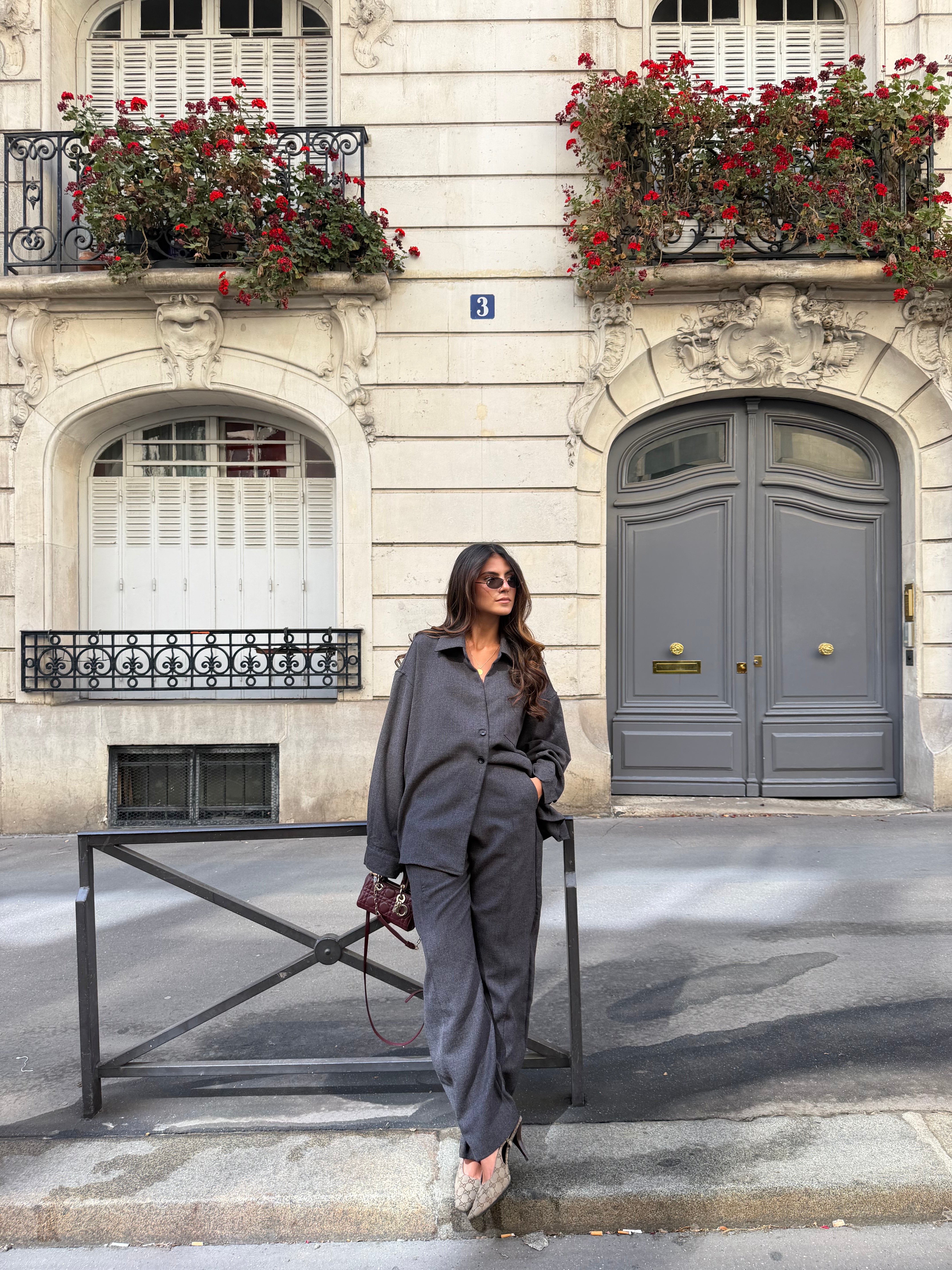 Chemise sine gris (CYC094)