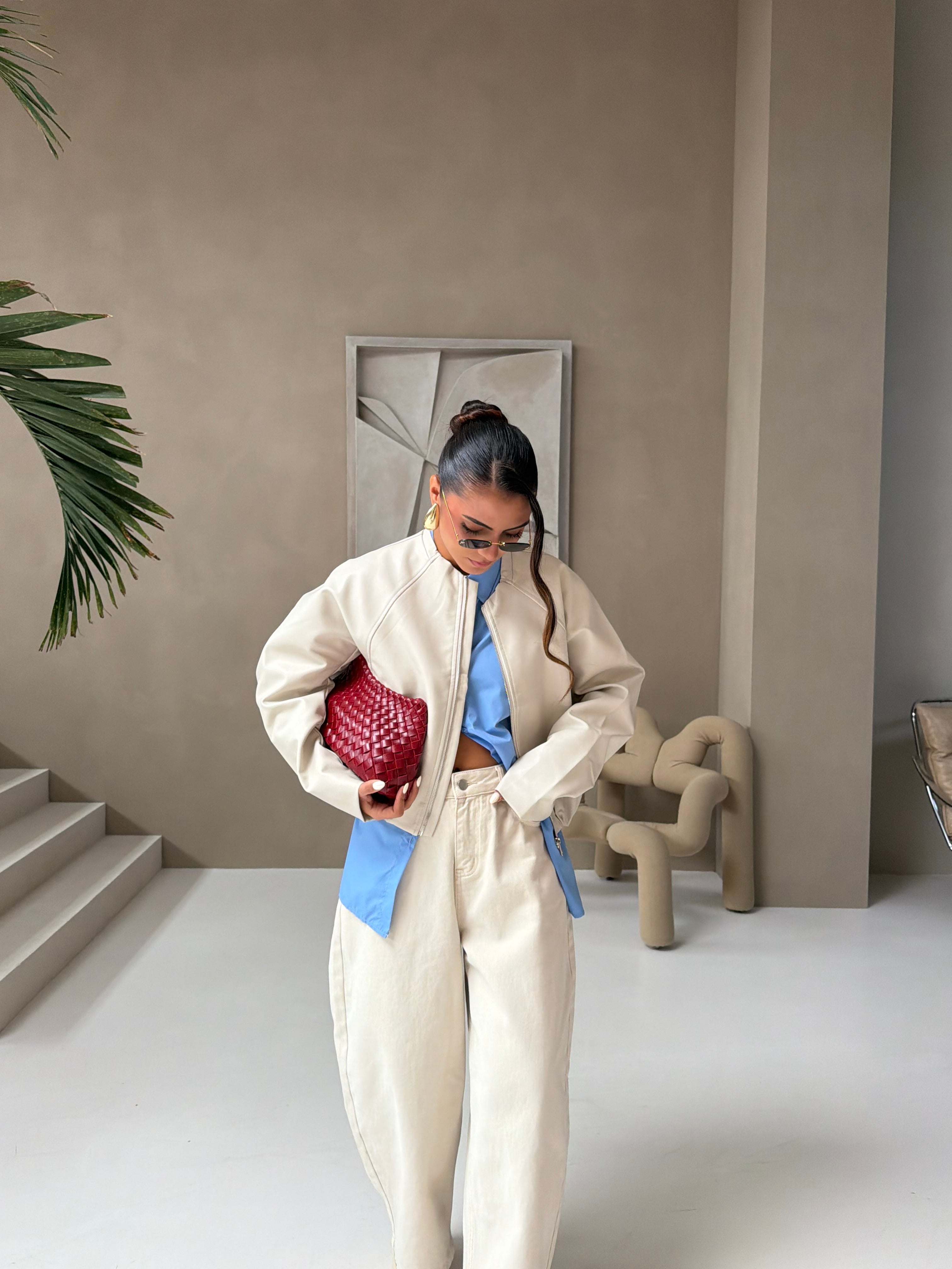 Veste MARTA crème (HM-864)