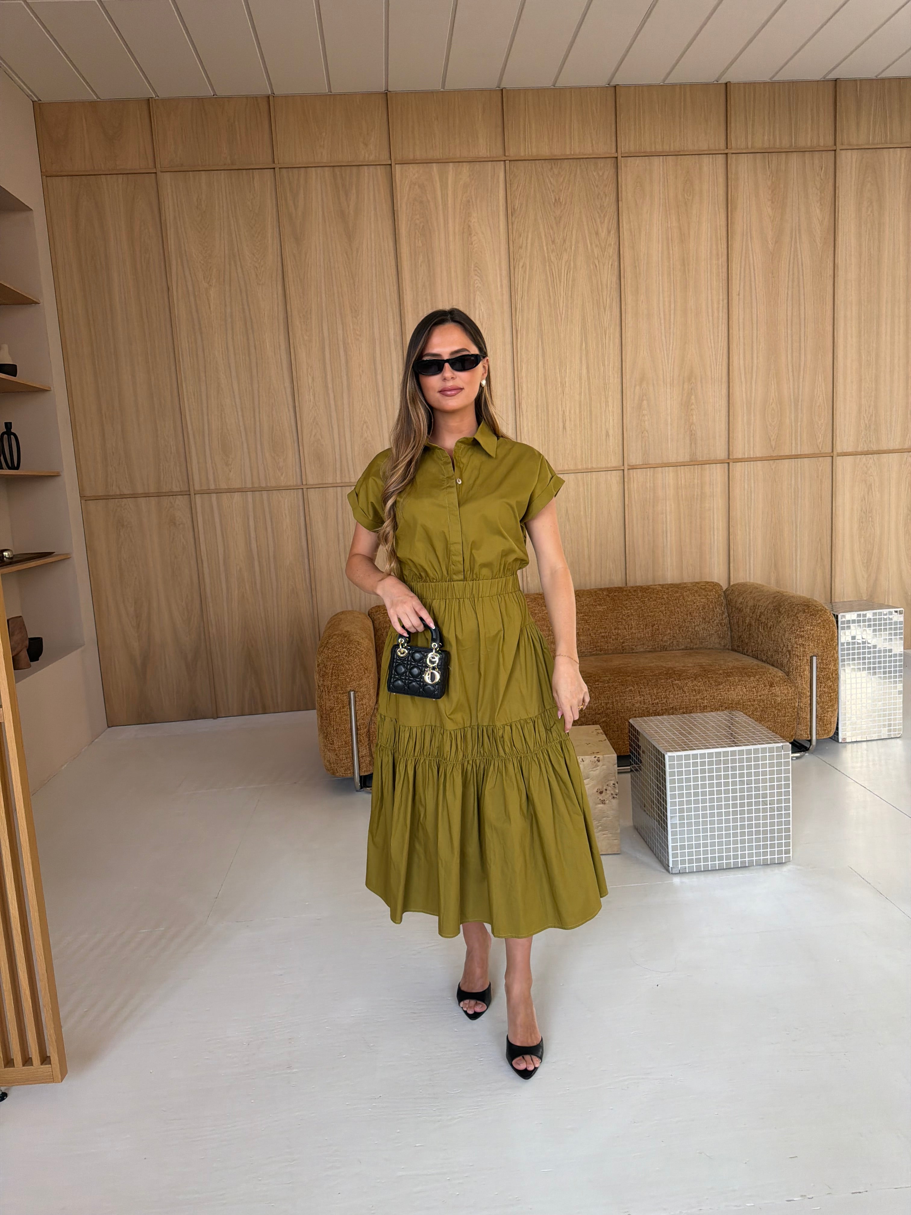 Robe GABRIELLE olive (JY5210)