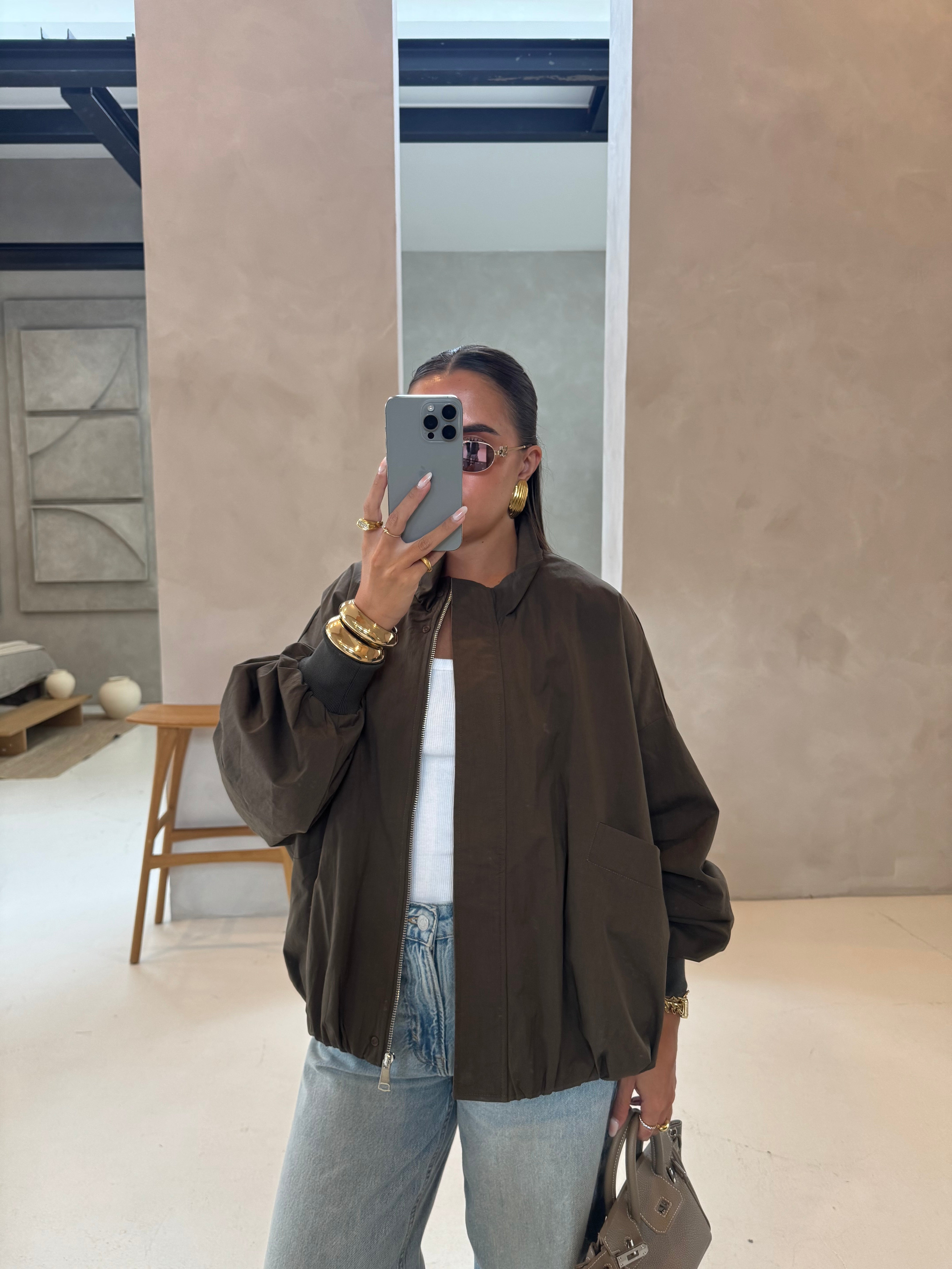 Veste YA marron (sc170)