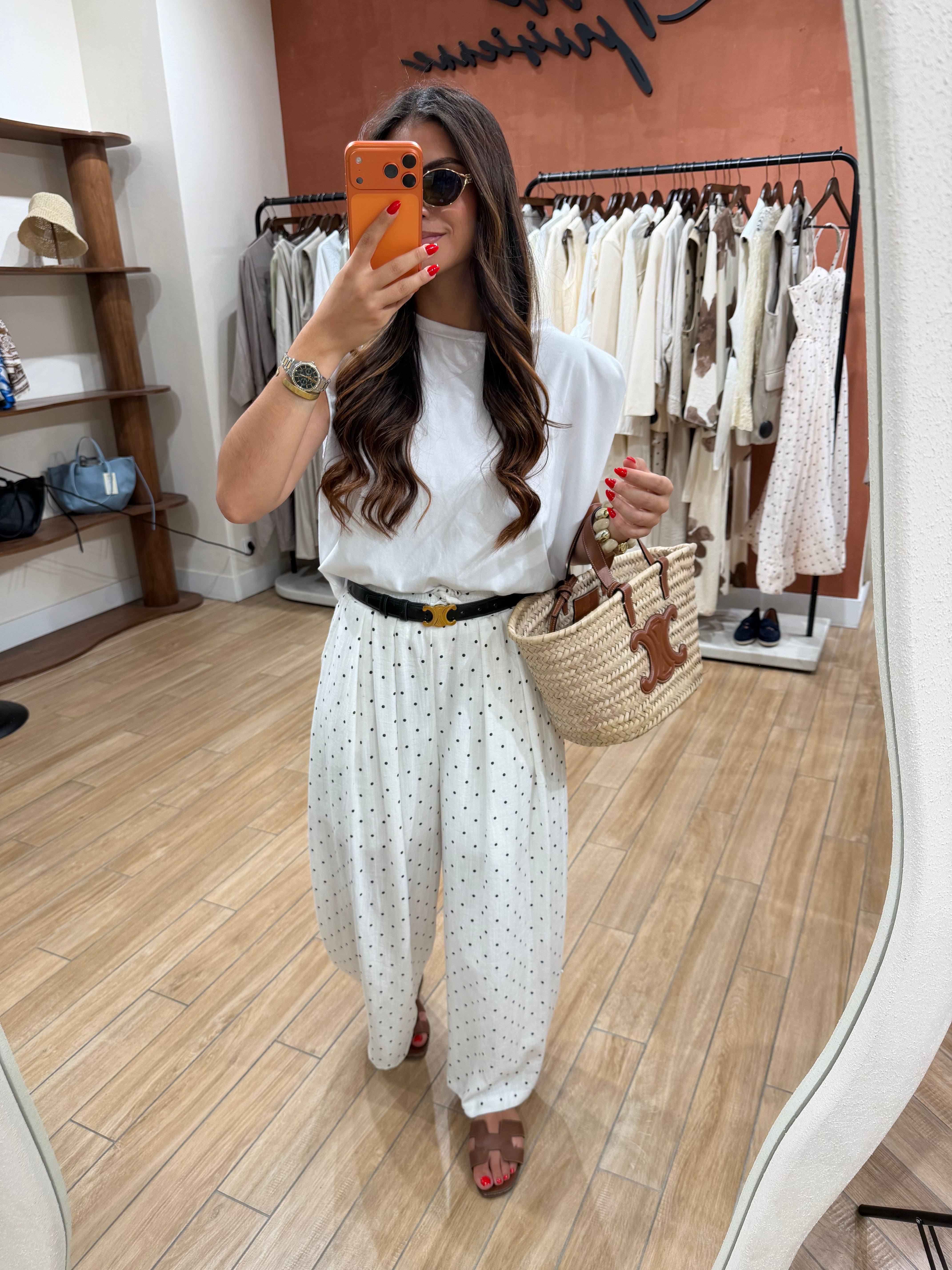 Teeshirt épaulette blanc