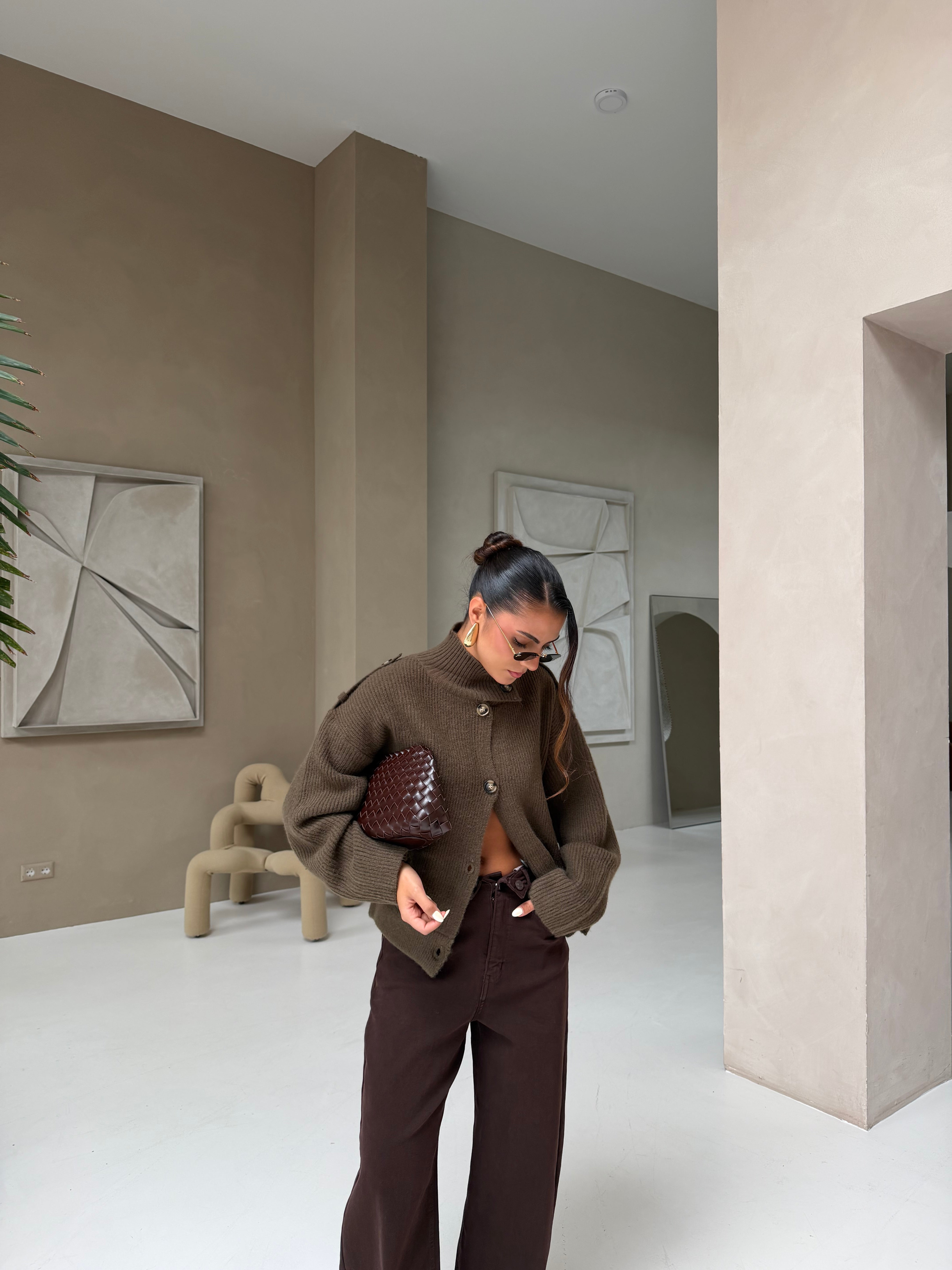 Gilet COLINE taupe (B2005)
