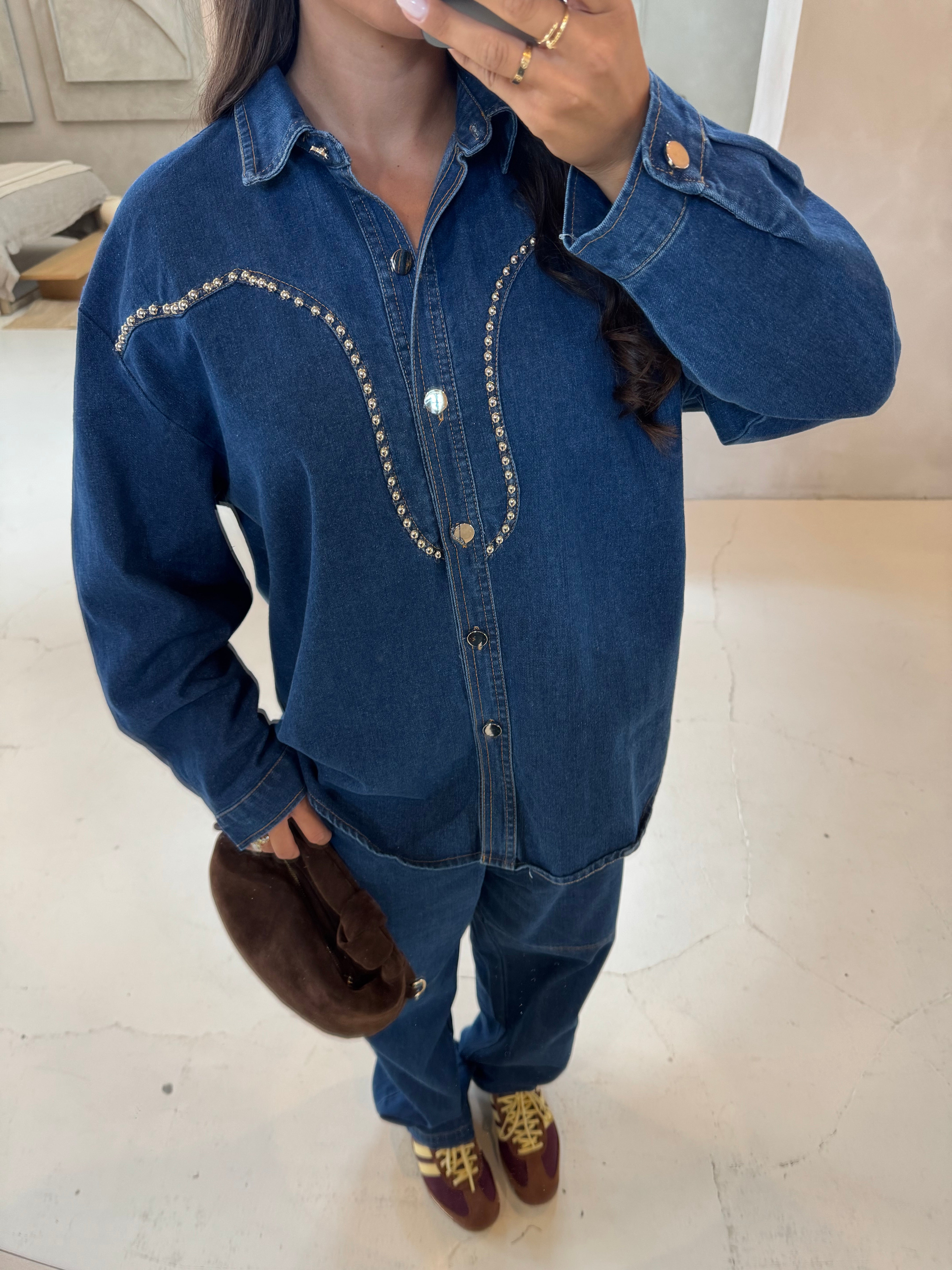 Ensemble GIA pantalon bleu