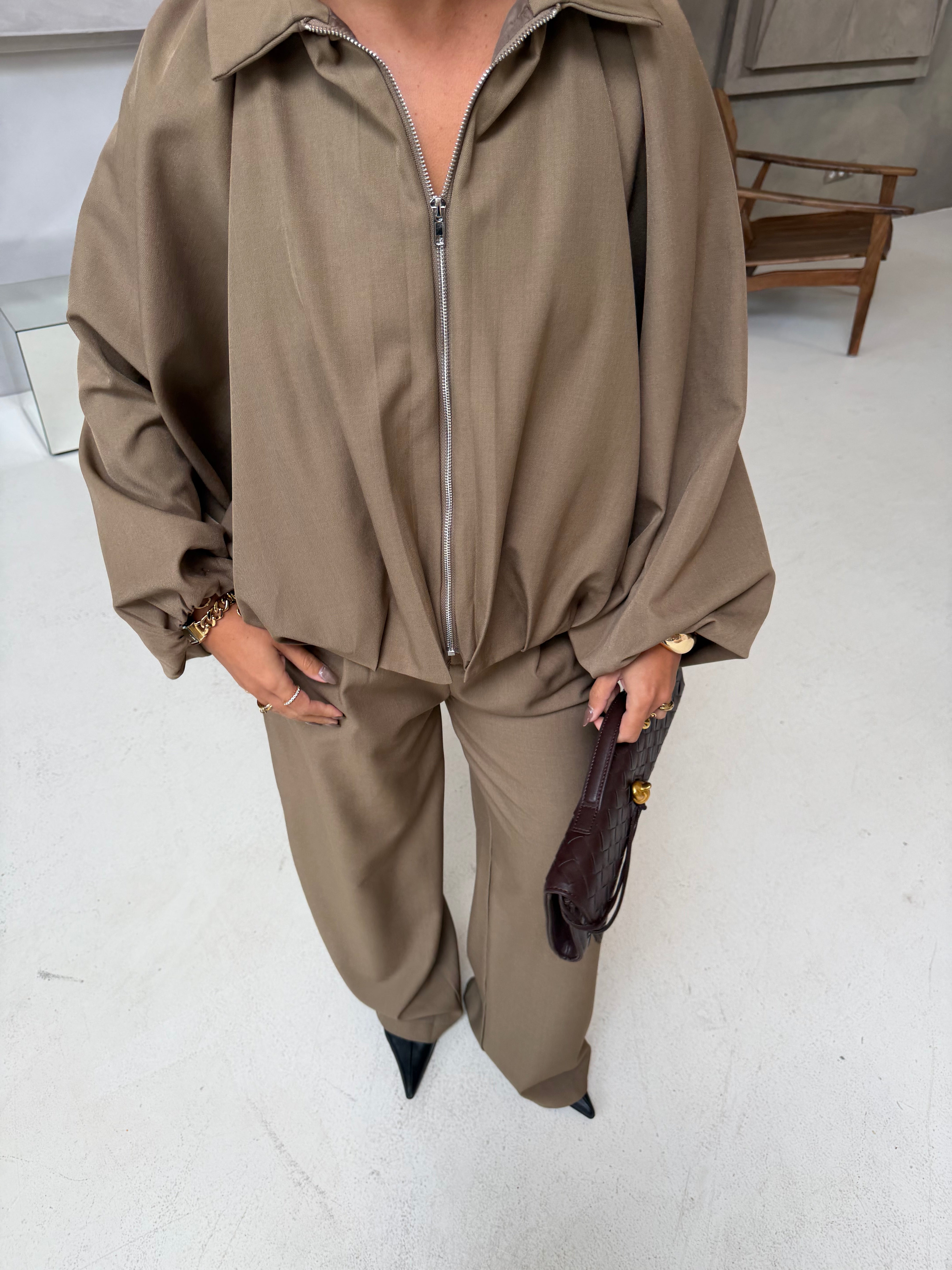 Veste IVIVI taupe (H4356)