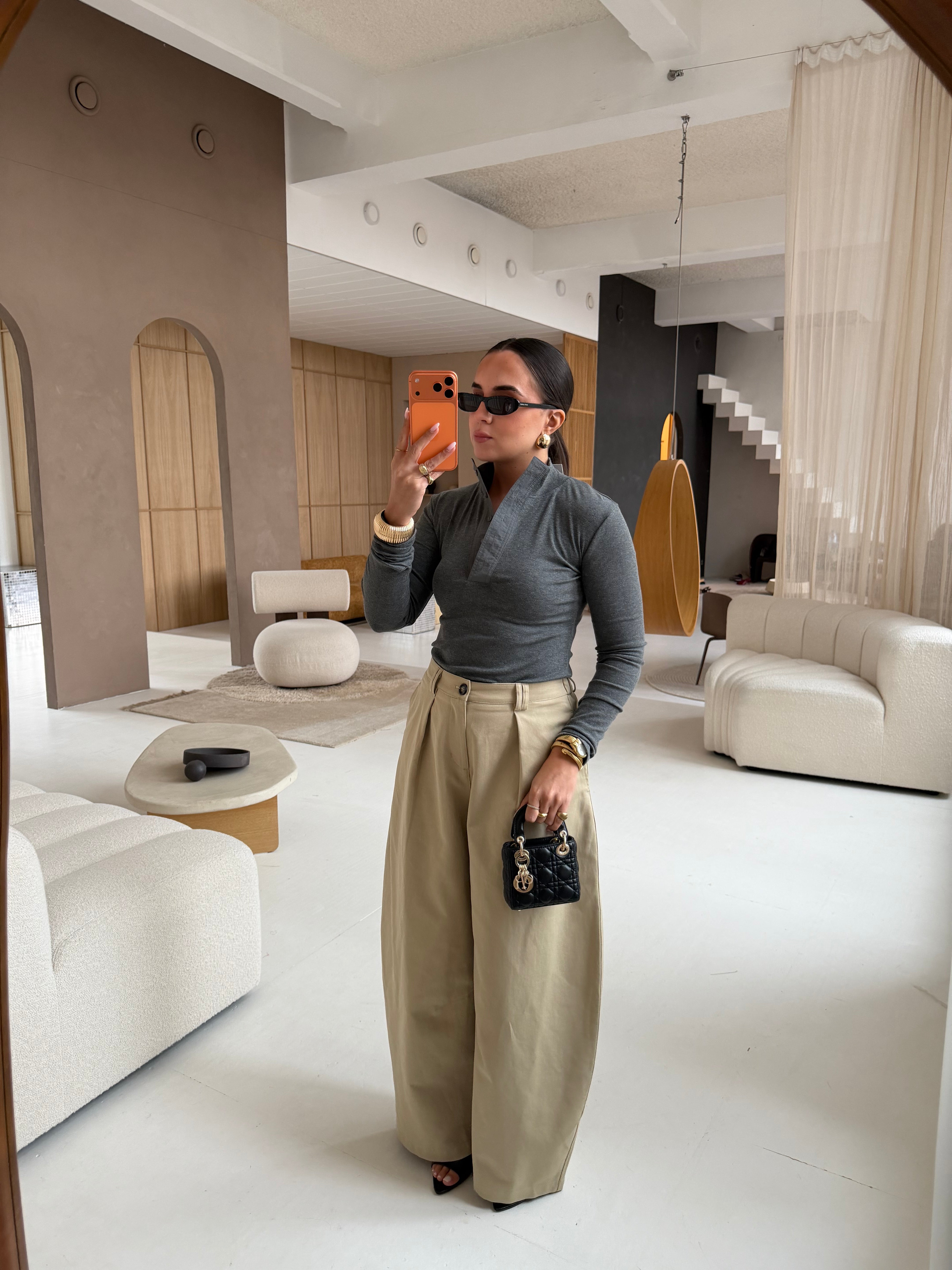 Sous pull gris foncé (26CY613)