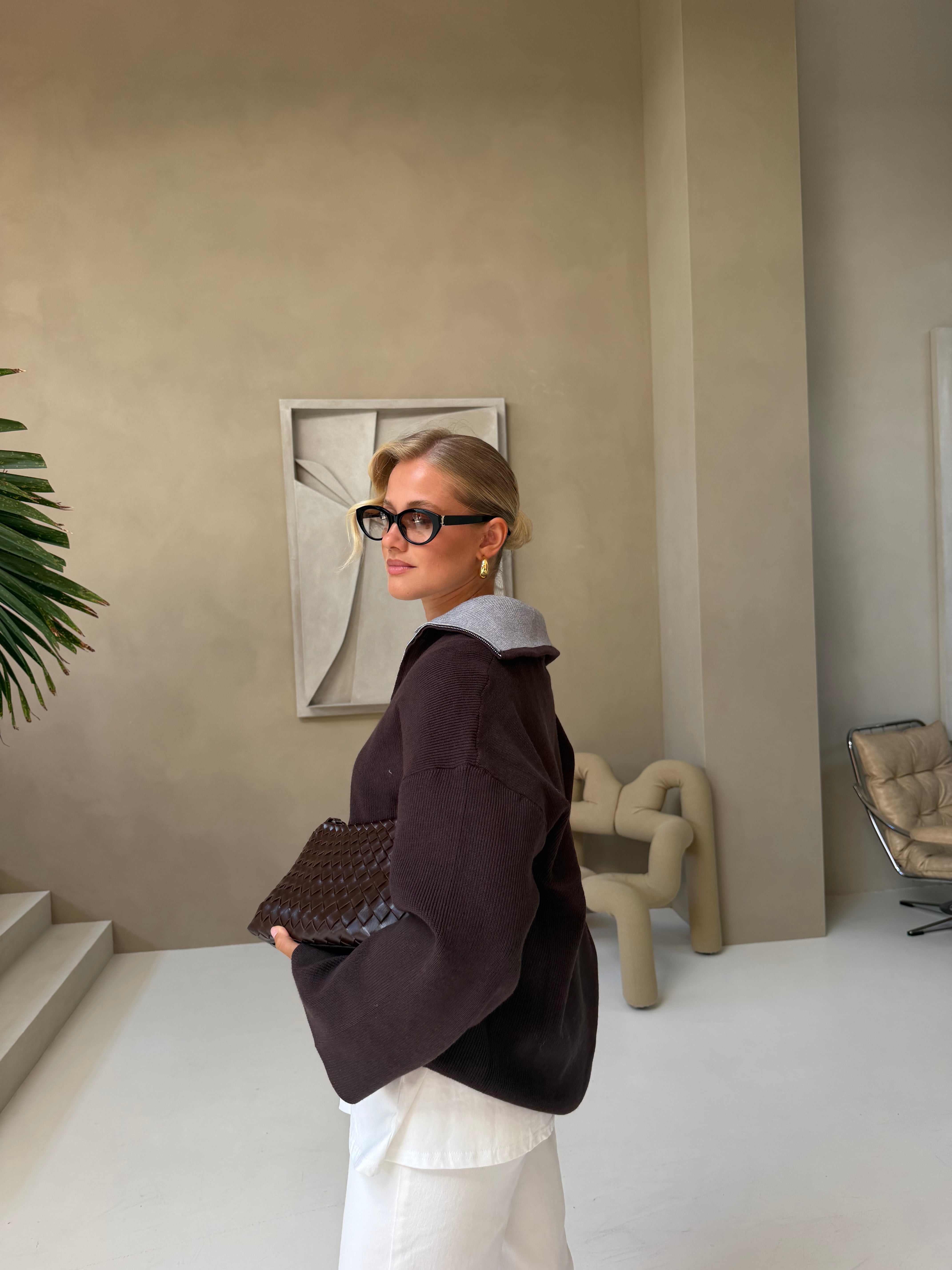 Pull TRINA marron (LC450)