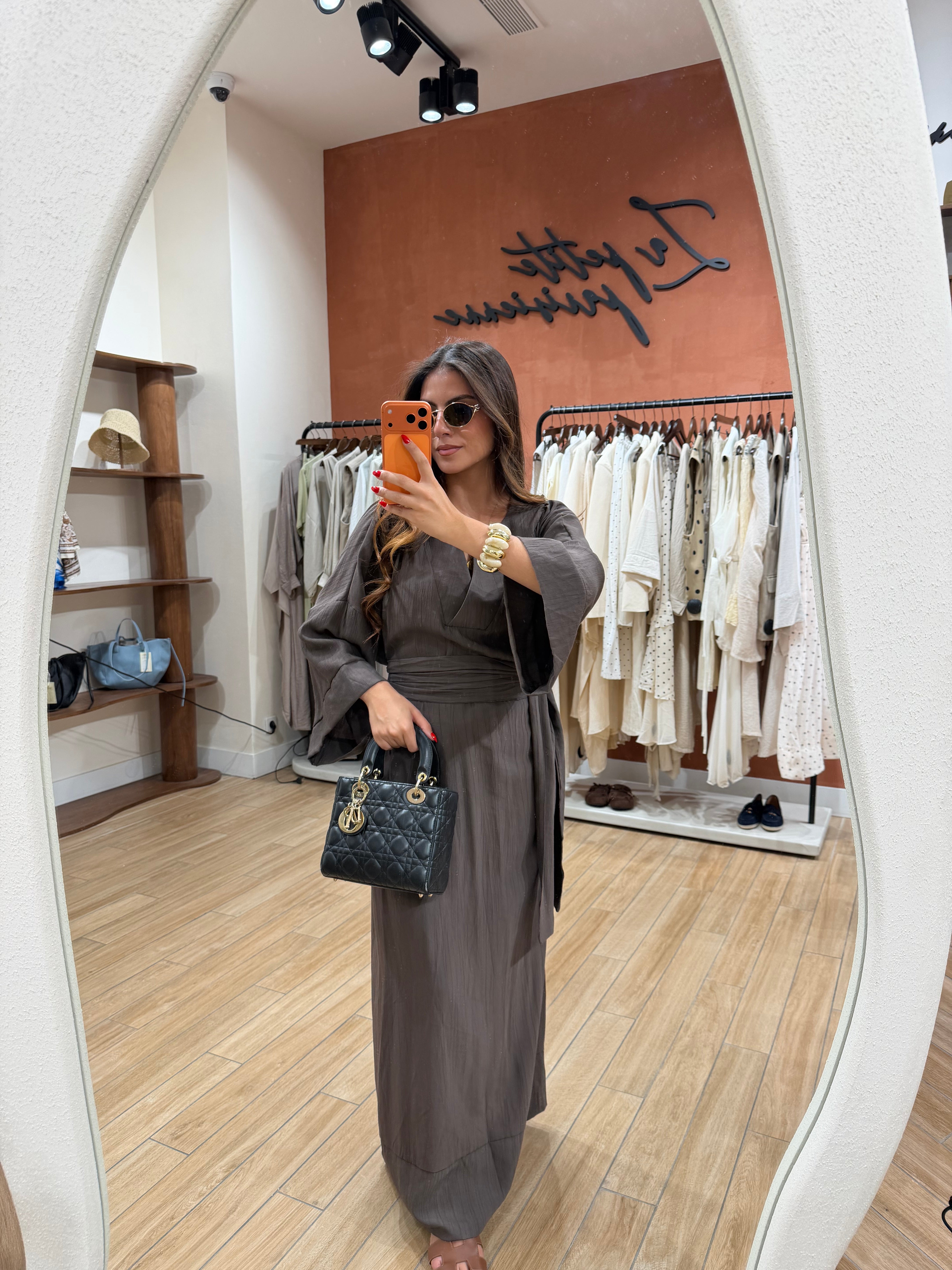 Robe ROSA marron