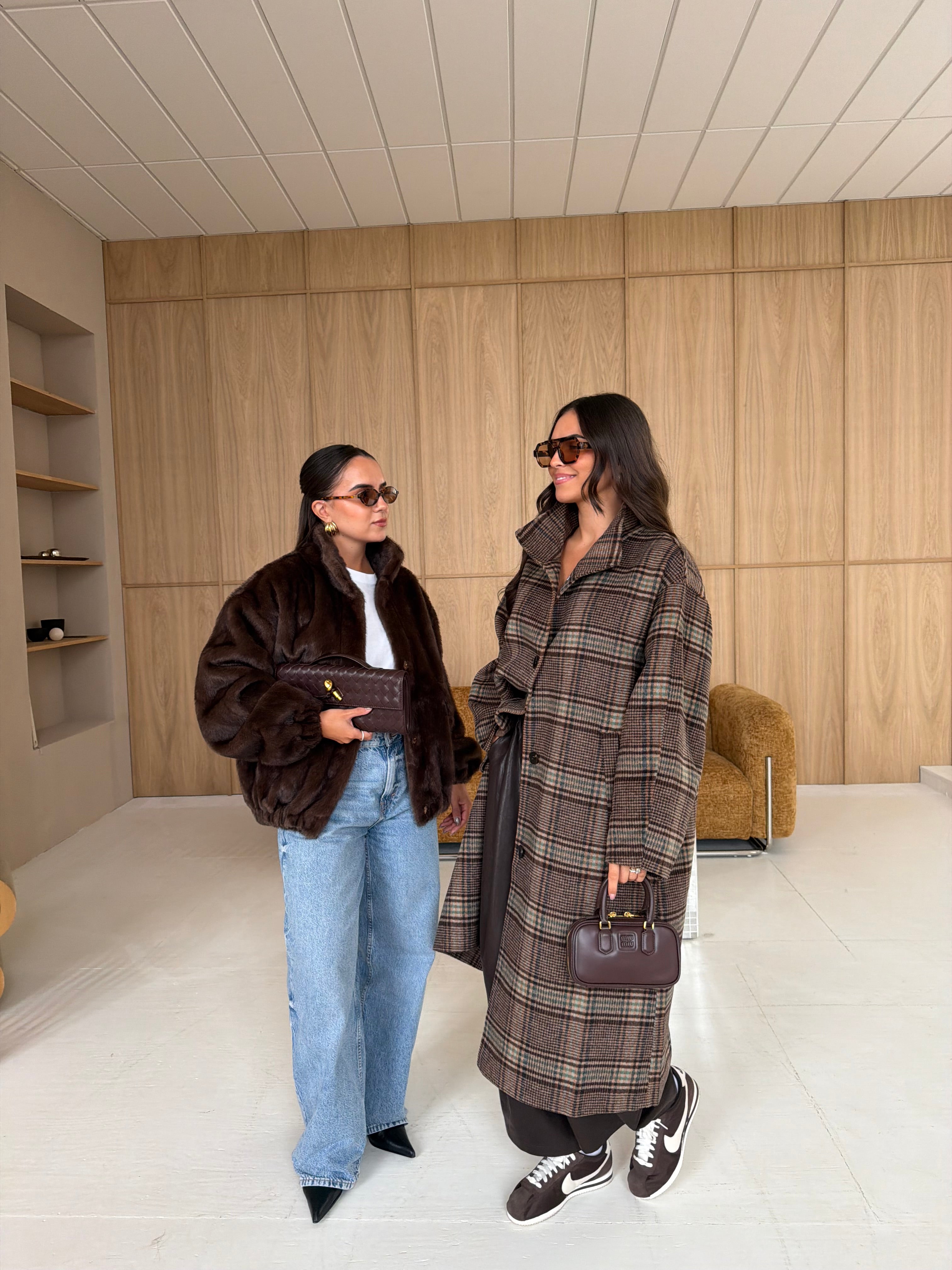 Veste fourrure vengan ALINA