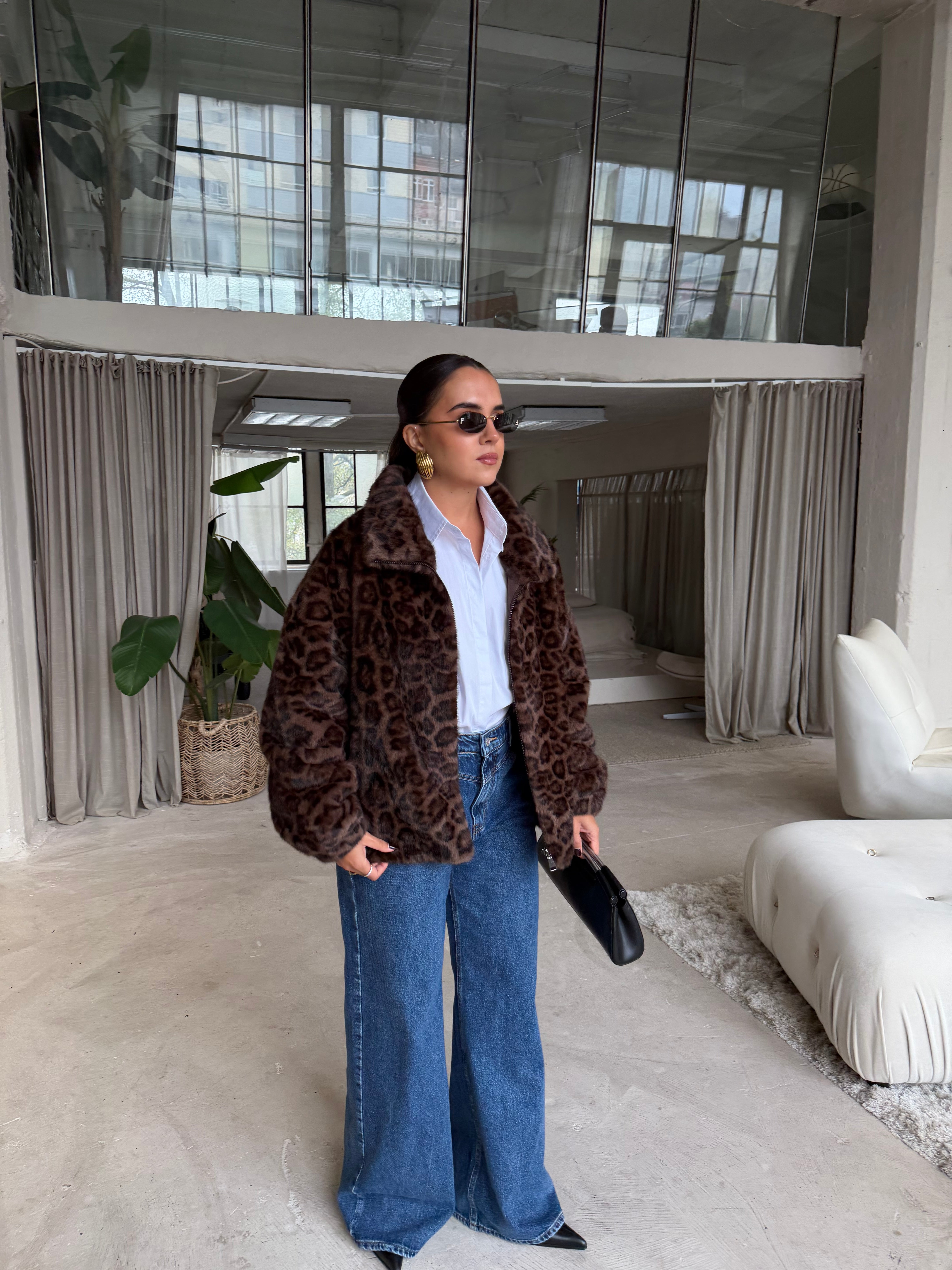 Fourure MELIA léopard