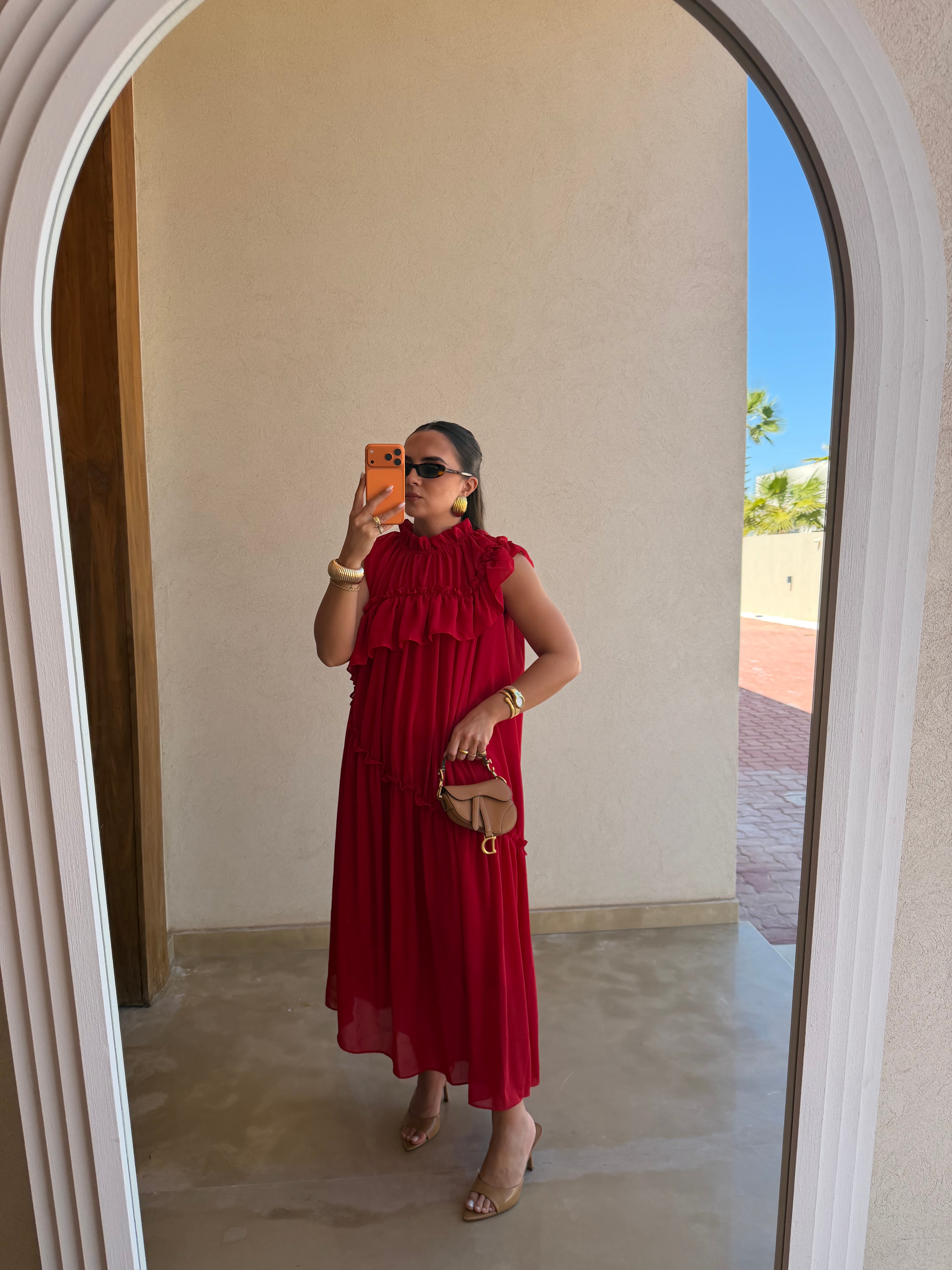 Robe JOLIE rouge (JY5213)