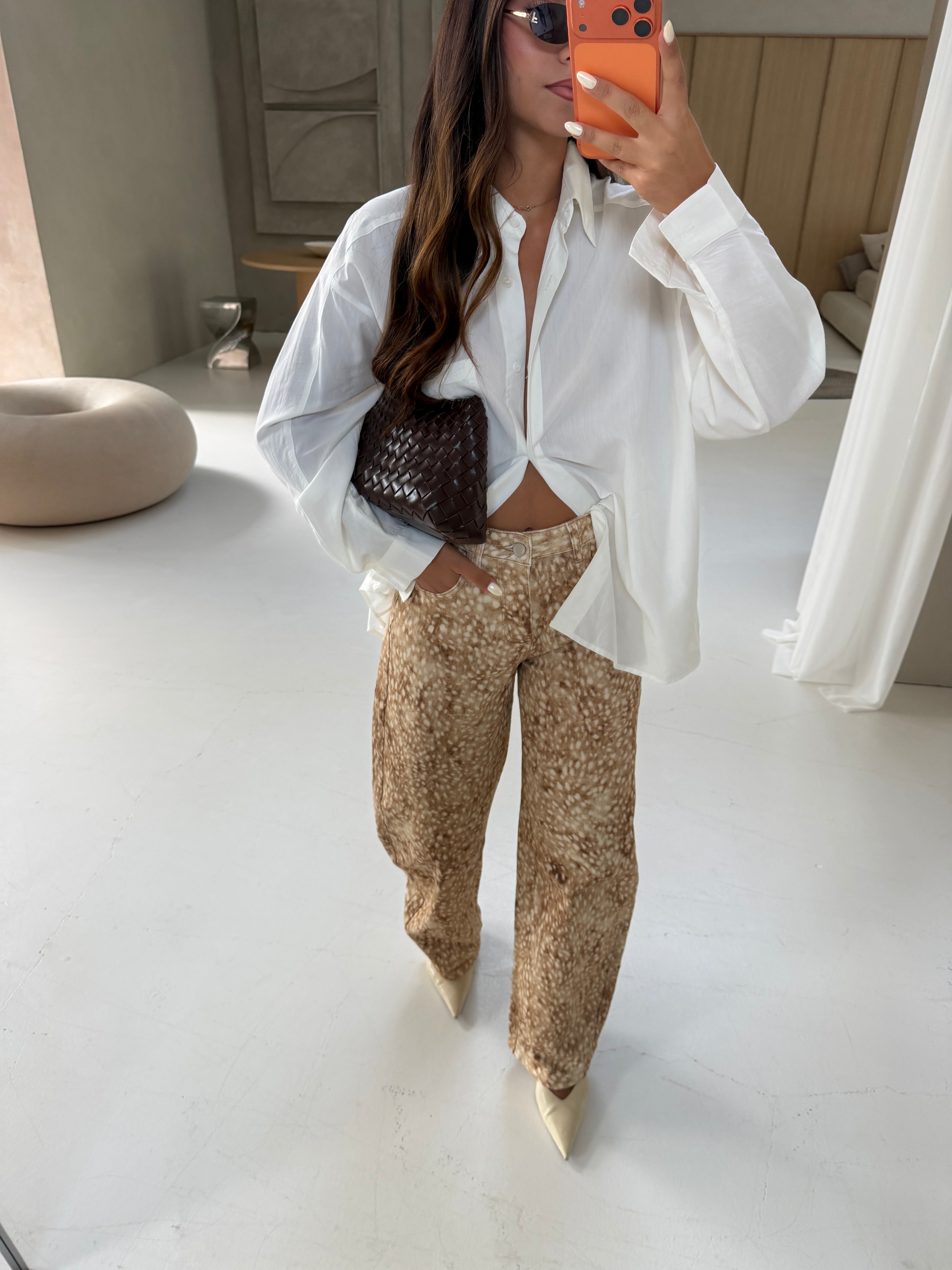 Chemise fluide MADE blanche (MA31903)