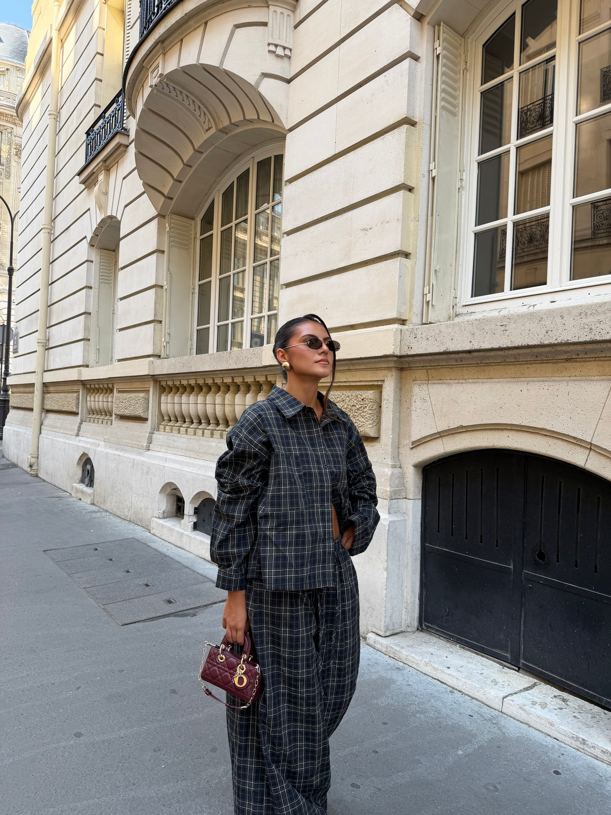 Chemise ZIM carreau bleu
