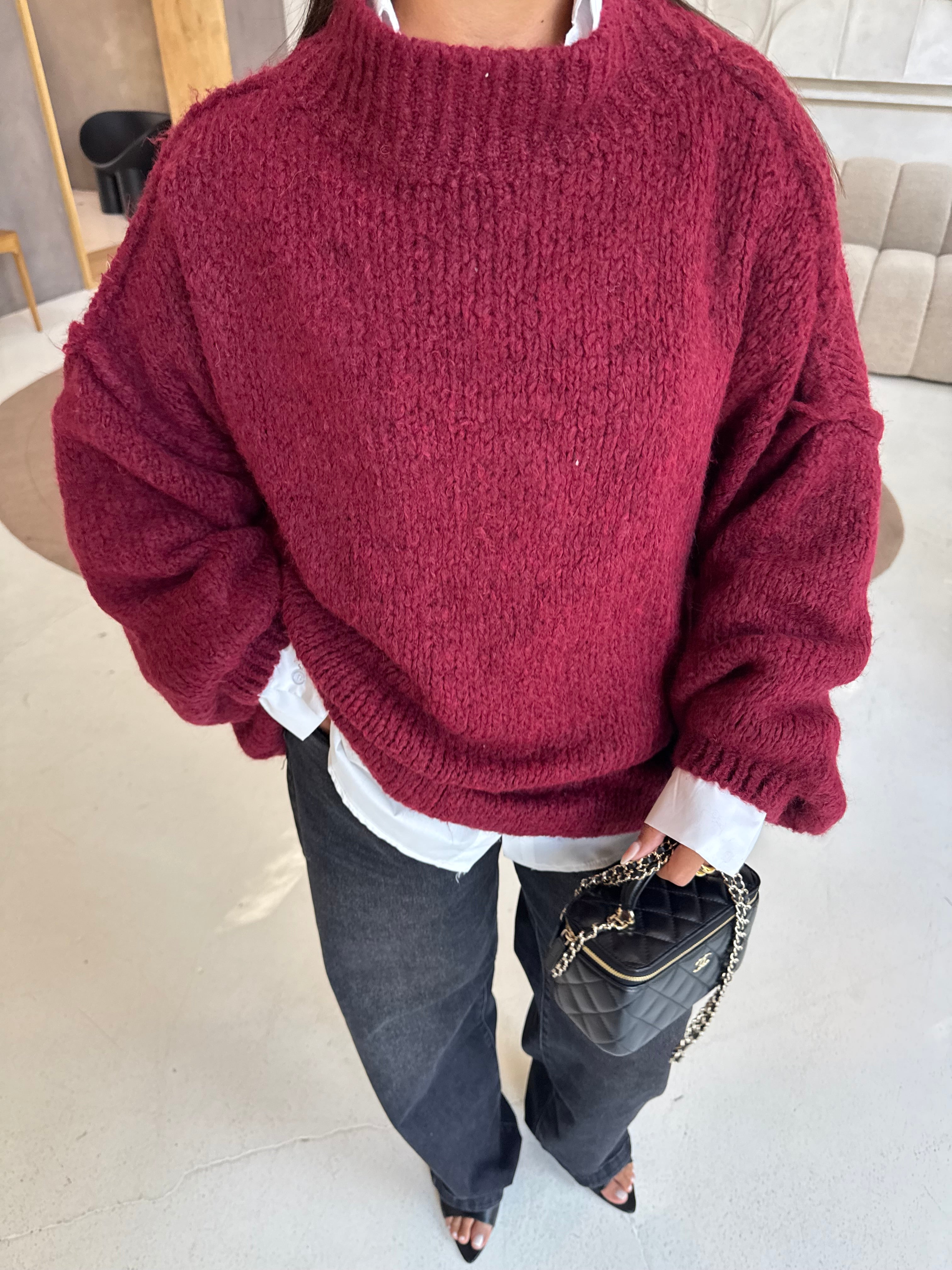 Pull ARGO bordeaux