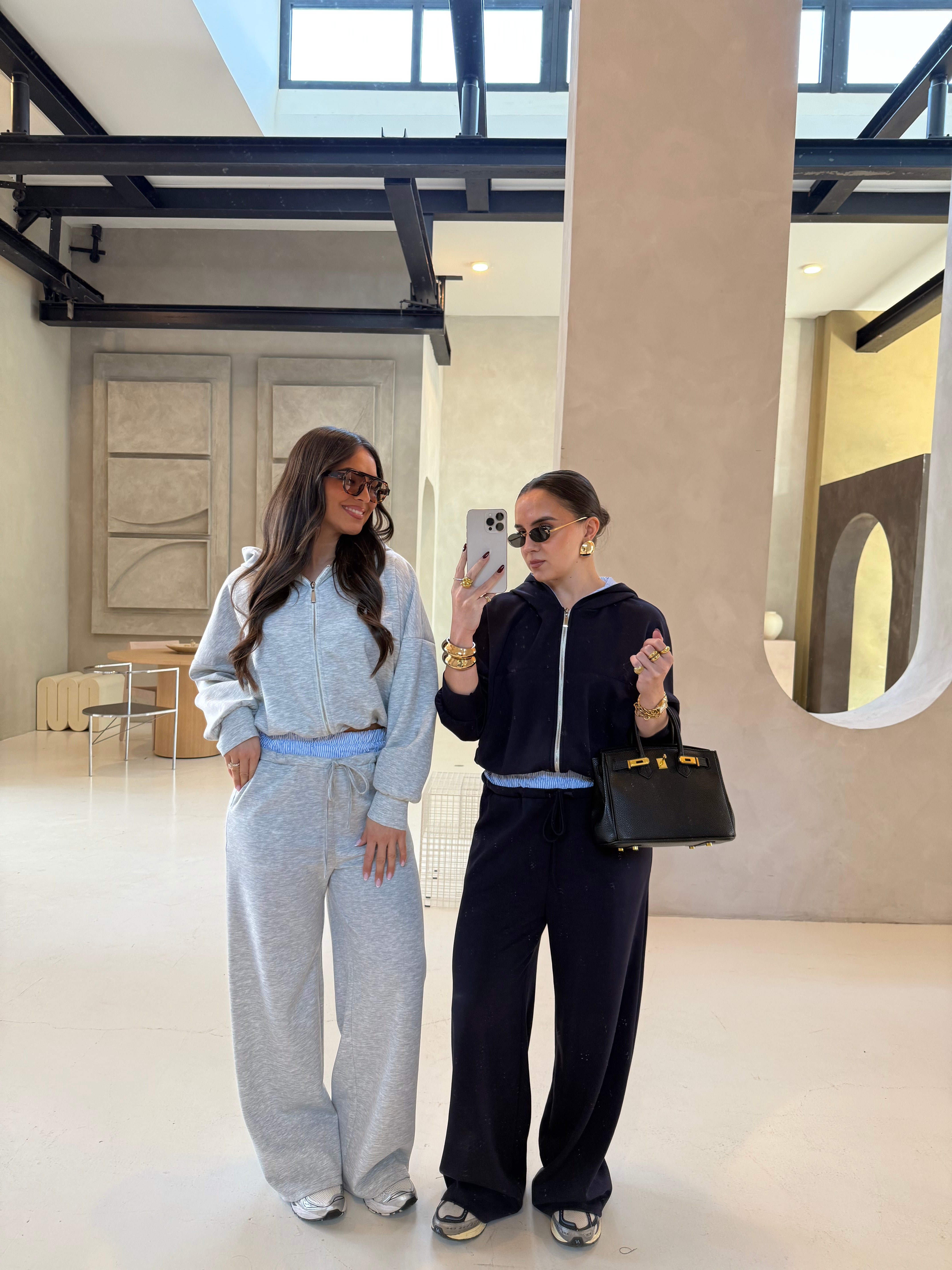 Ensemble jogging bleu marine