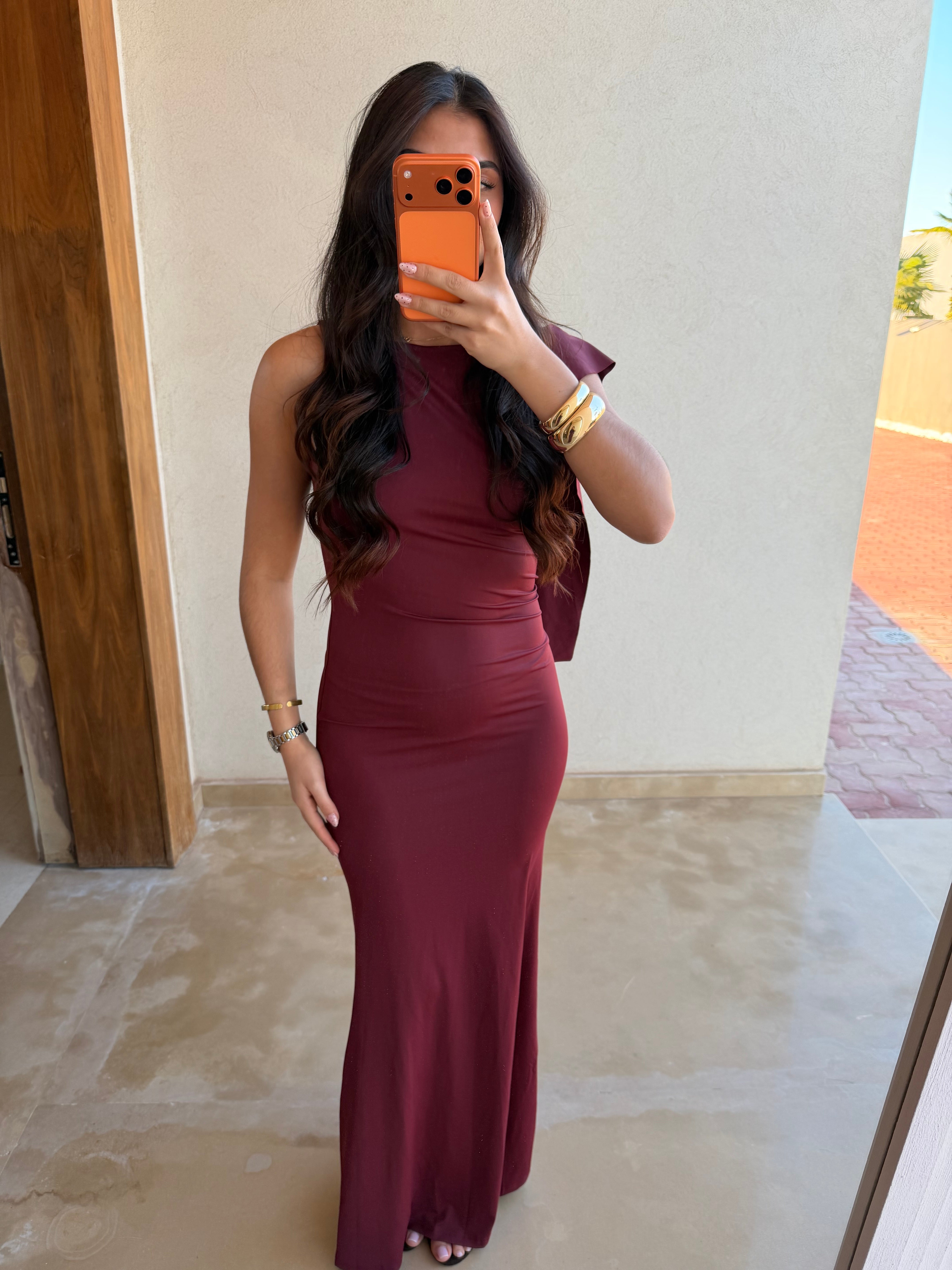Robe BALANA Bordeaux  (RL2040)