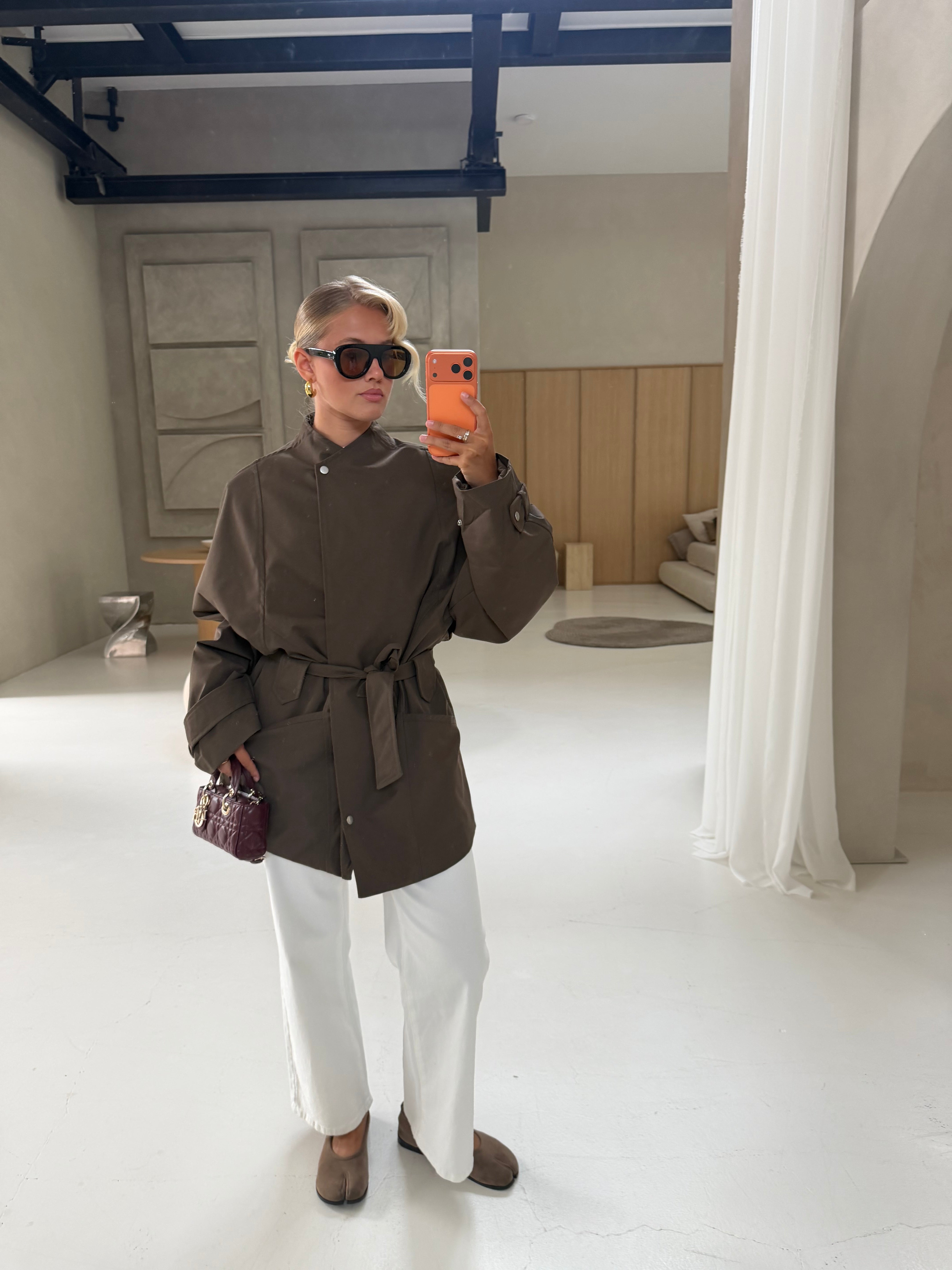 Parka BESTI taupe