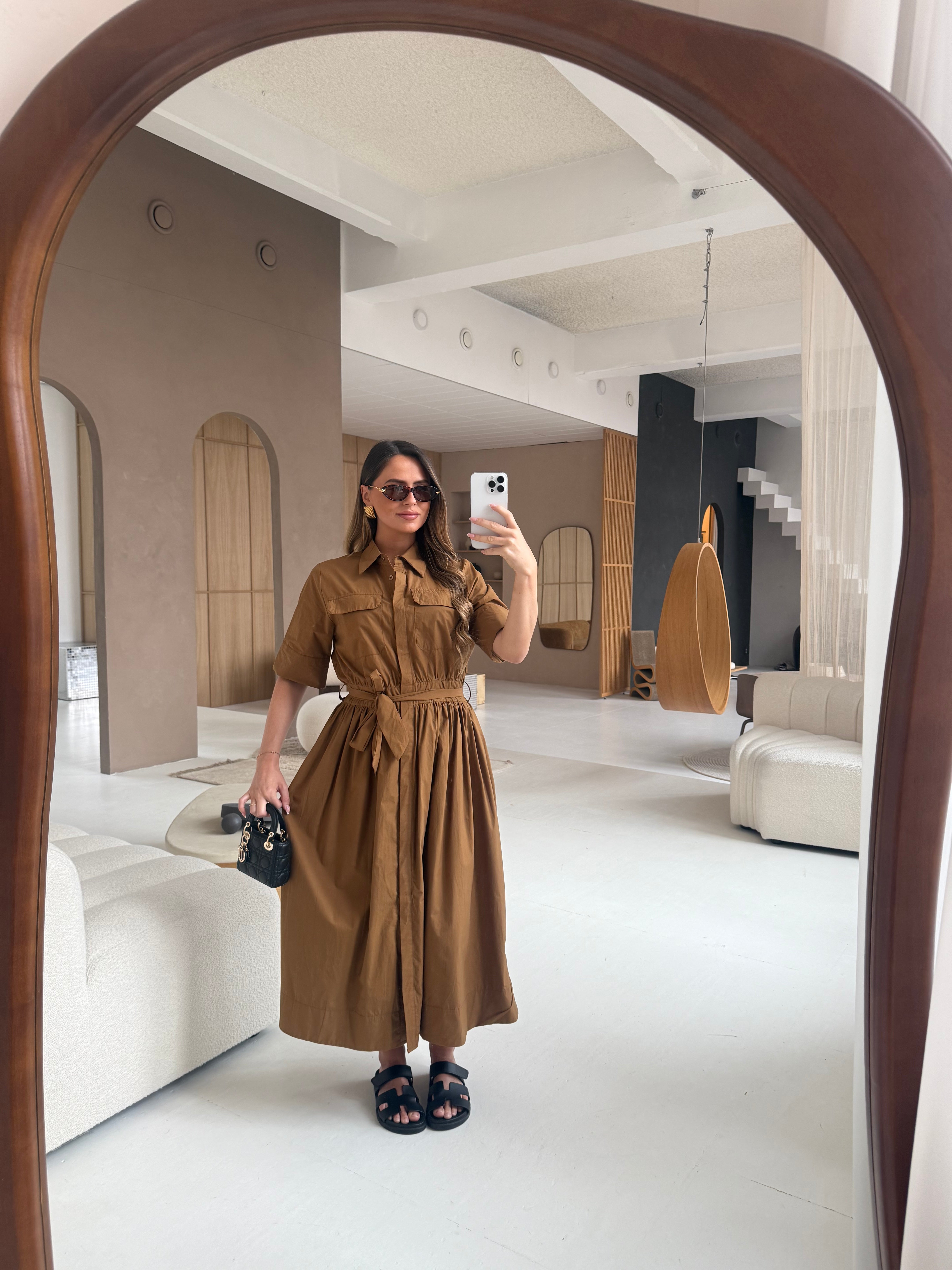 Robe CLARISSE camel (SW730)