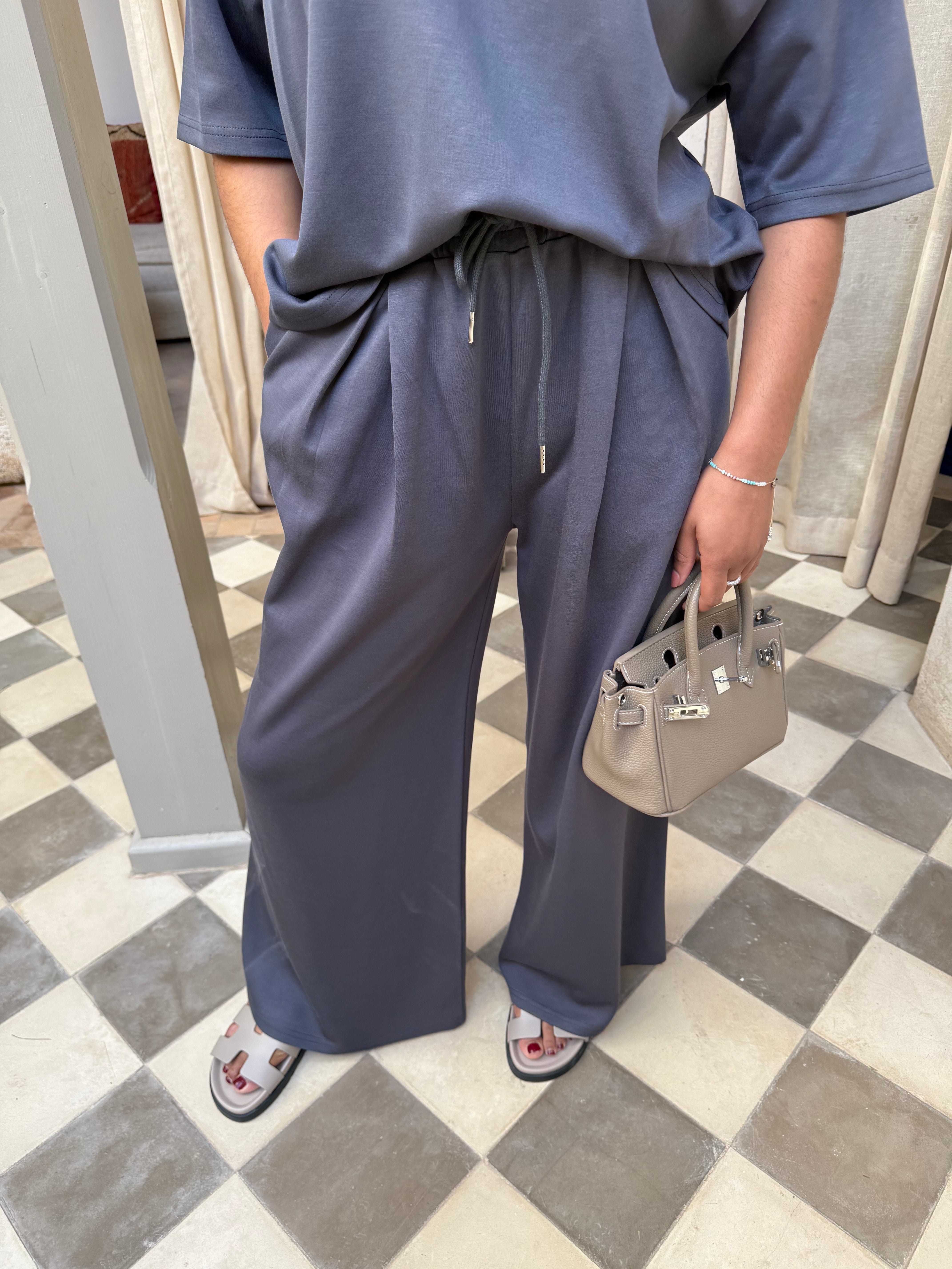 Ensemble pantalon BELLA gris