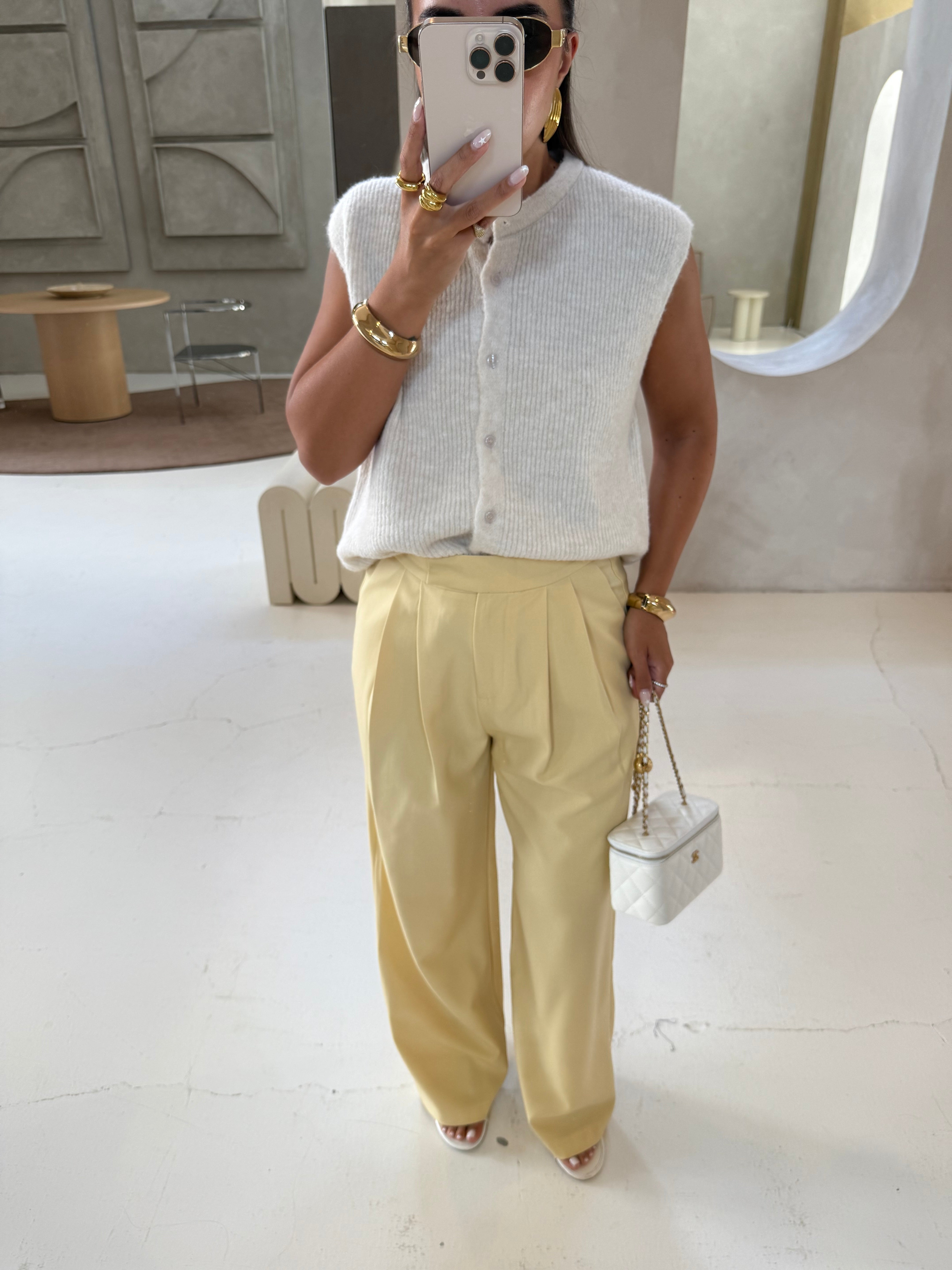 Pantalon osley jaune (P1939)