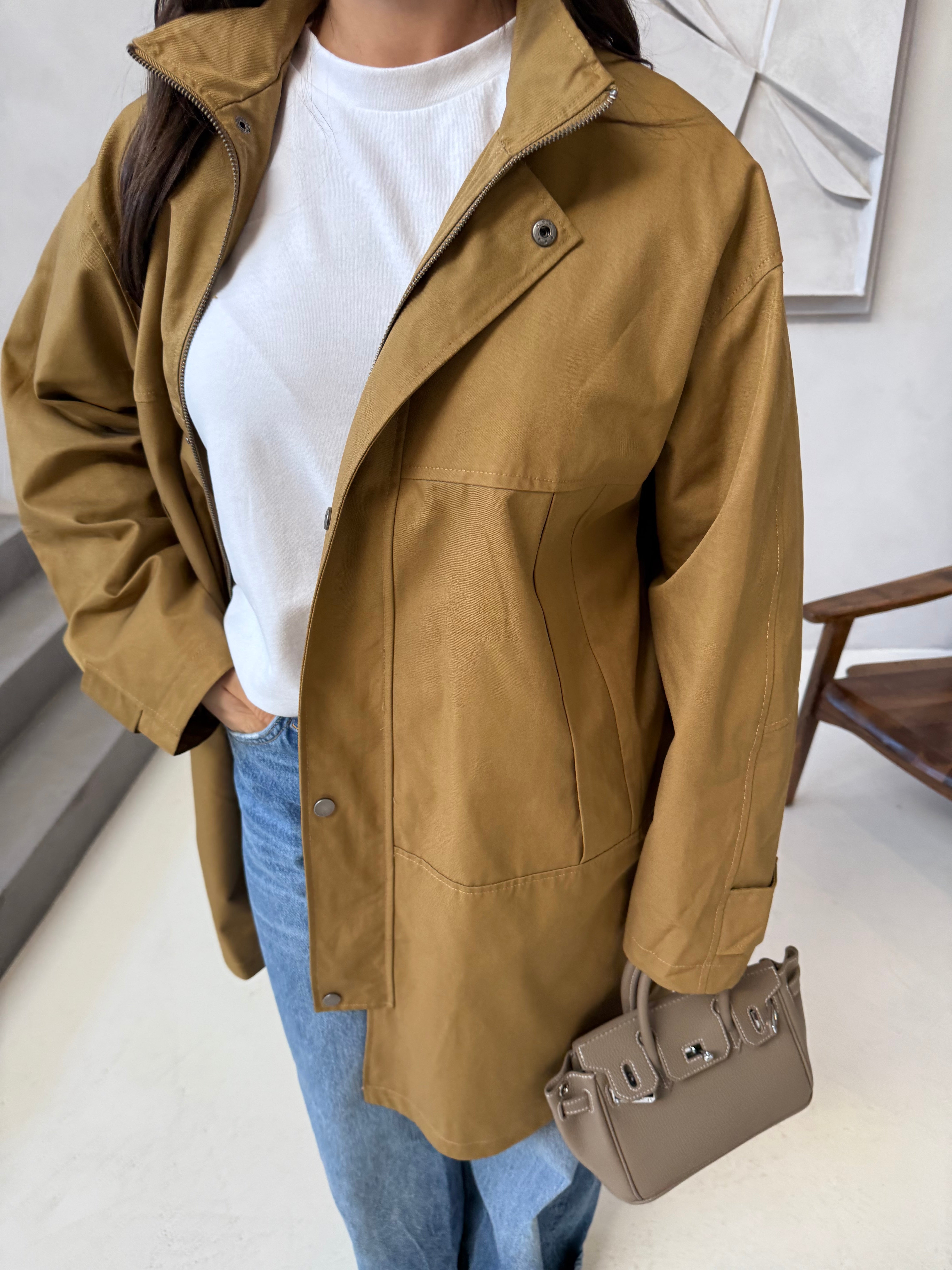 Parka ROMY camel (3535)